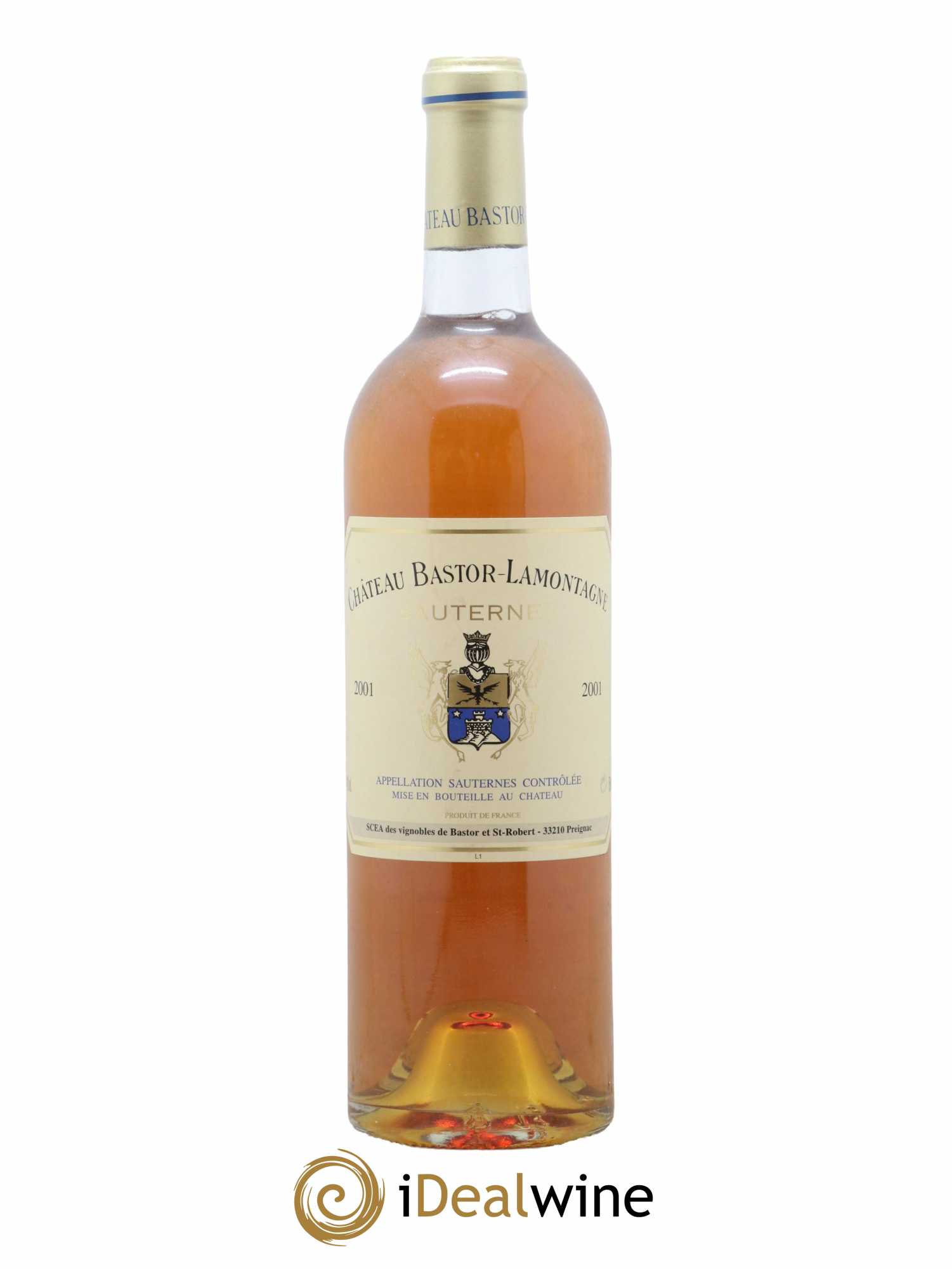 Château Bastor Lamontagne 2001 - Lotto di 1 bottiglia - 0