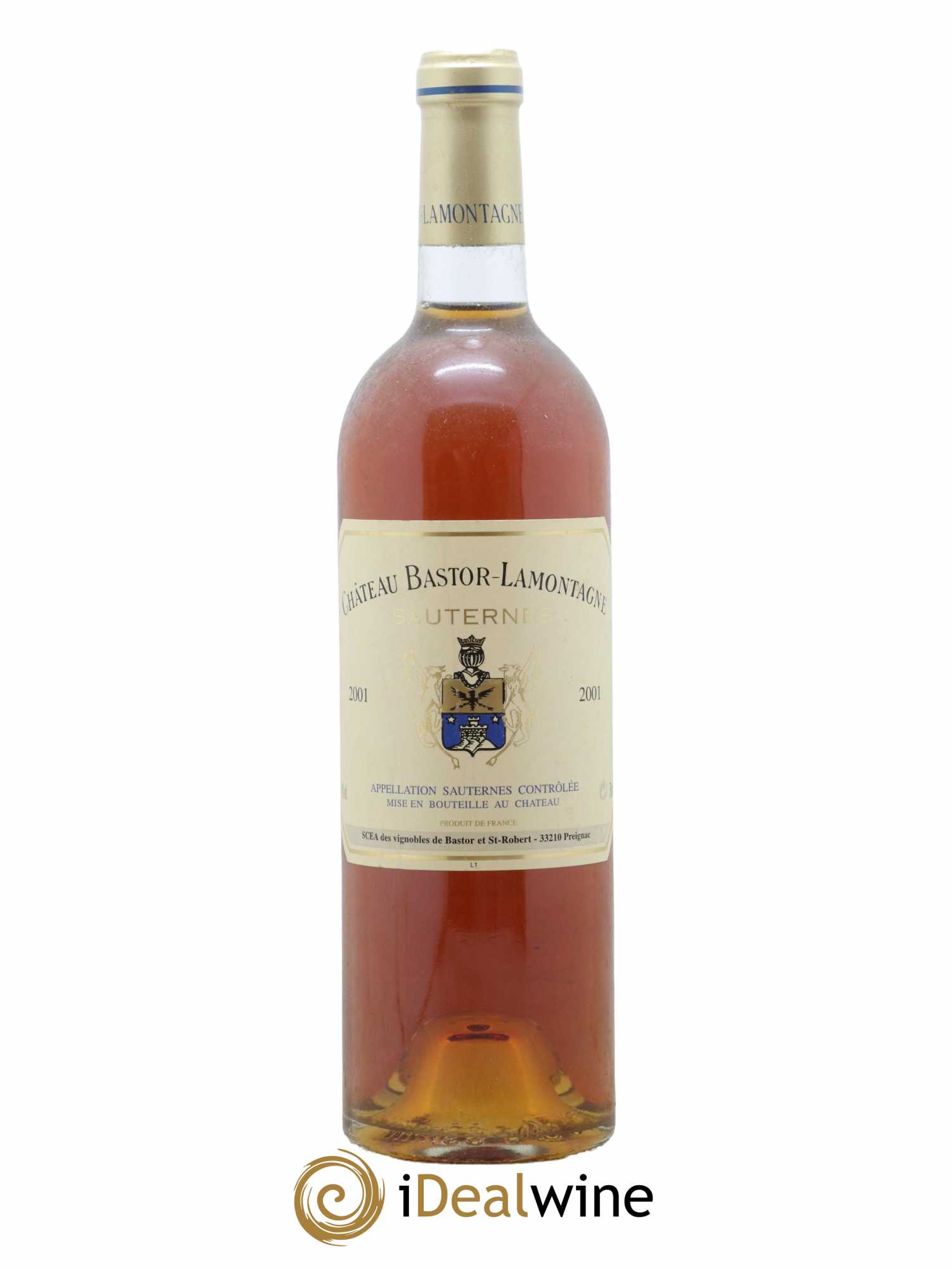 Château Bastor Lamontagne 2001 - Lotto di 1 bottiglia - 0