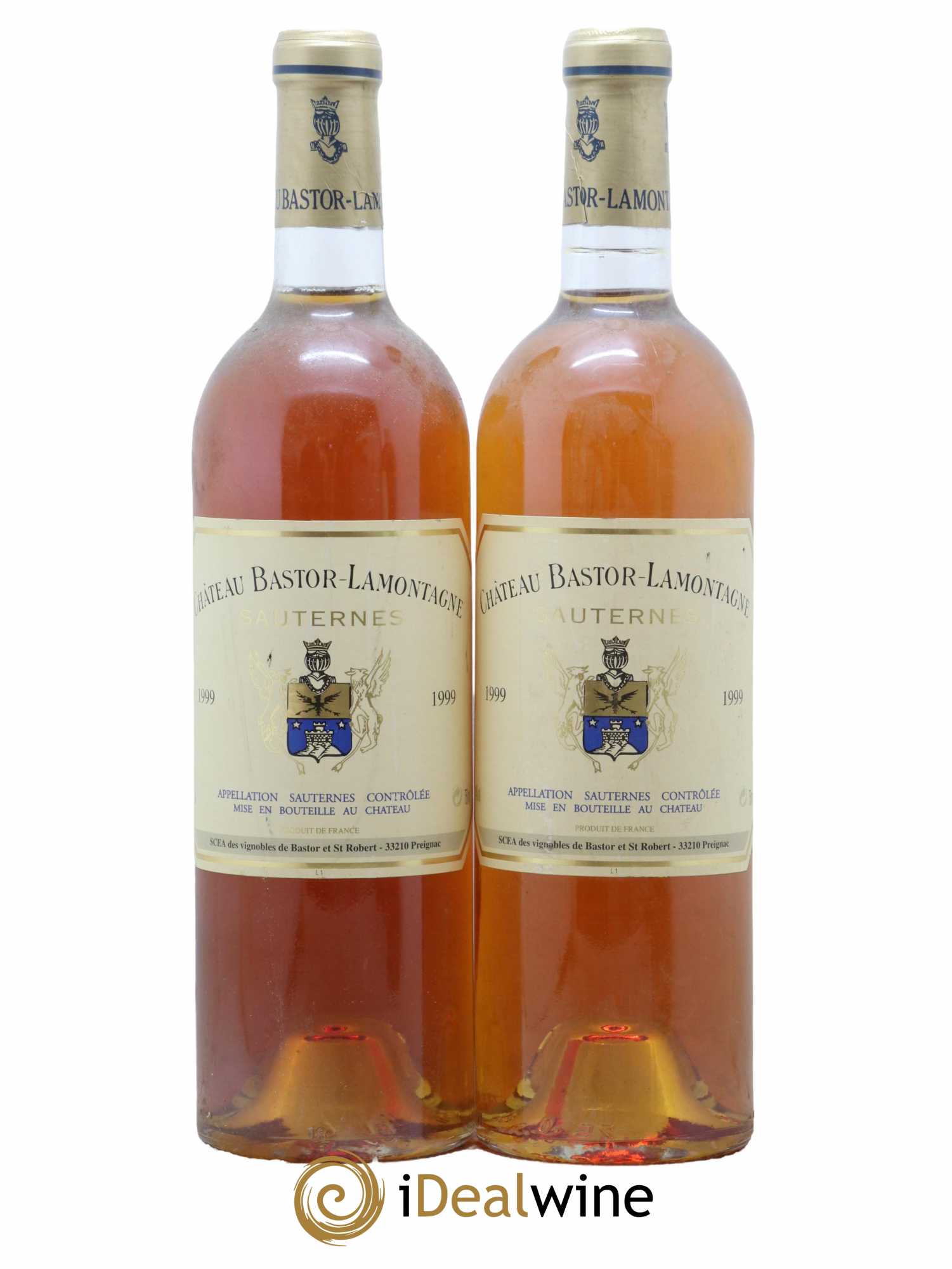Château Bastor Lamontagne 1999 - Lotto di 2 bottiglie - 0
