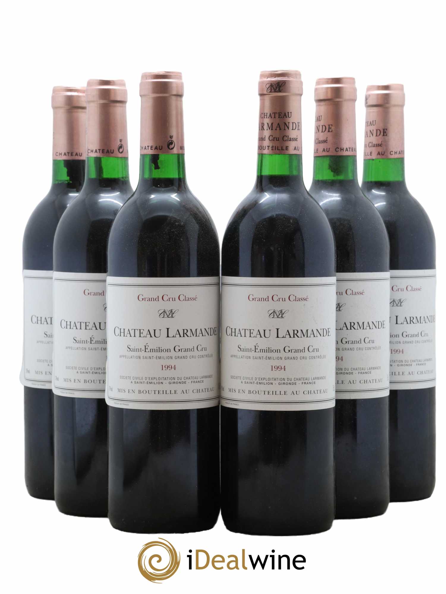 Château Larmande Grand Cru Classé 1994 - Lot de 6 bouteilles - 0