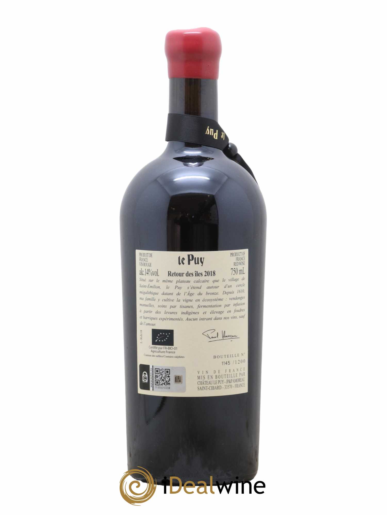 Le Puy - Retour des Iles 2018 - Lot de 1 bouteille - 2