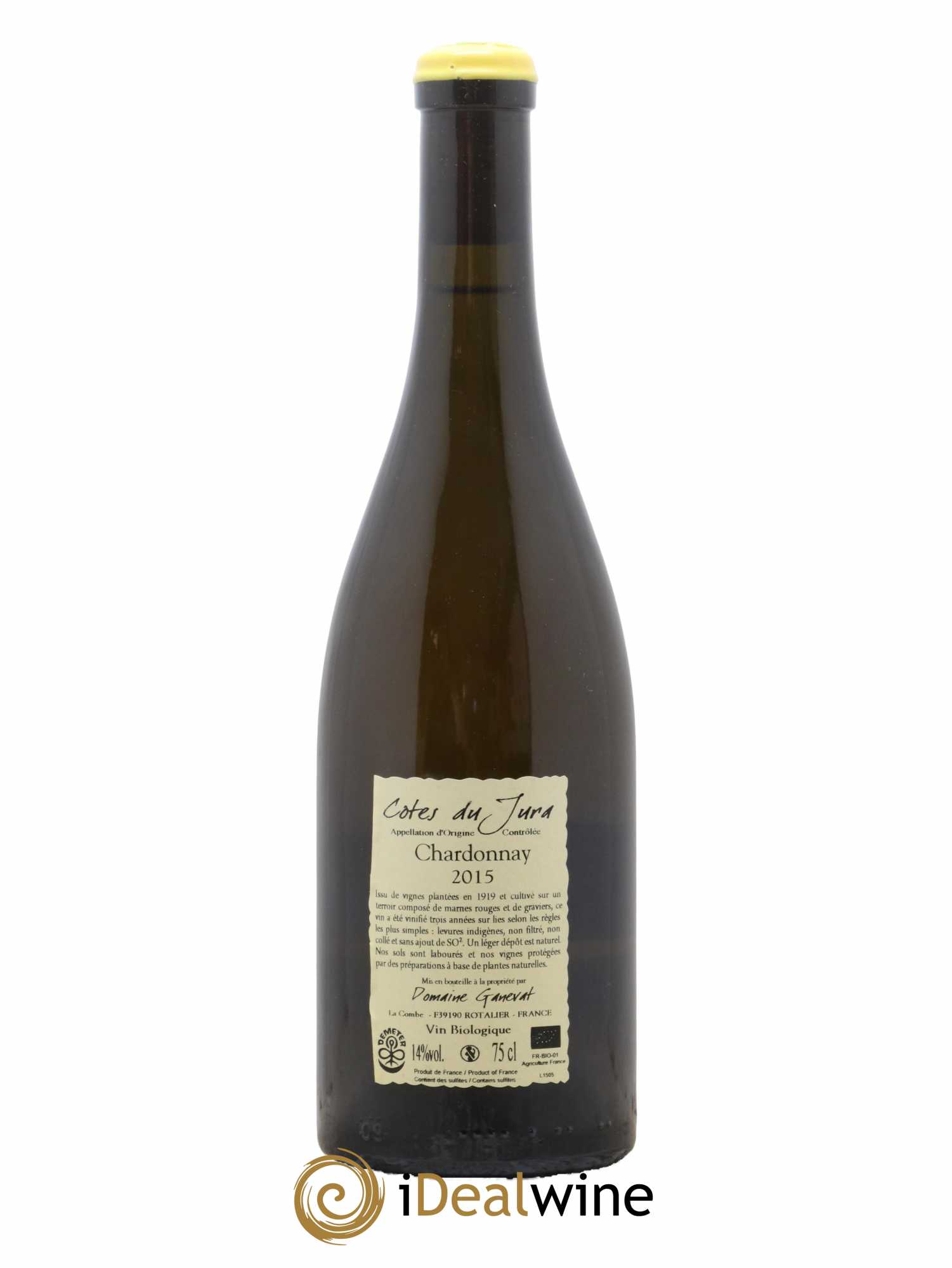 Côtes du Jura Les Grands Teppes Vieilles Vignes Jean-François Ganevat (Domaine) 2015 - Lot de 1 bouteille - 1