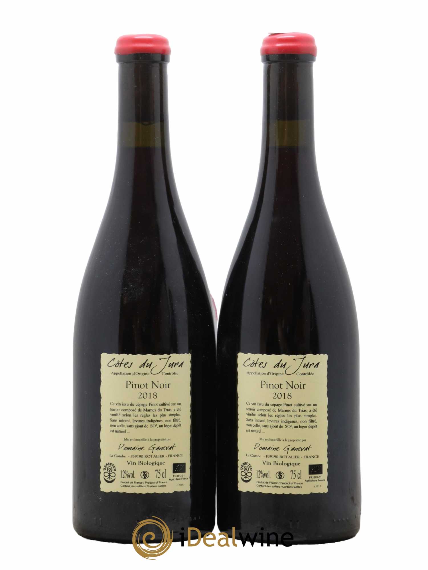 Côtes du Jura Les Grands Teppes Jean-François Ganevat (Domaine) 2018 - Lot de 2 bouteilles - 1