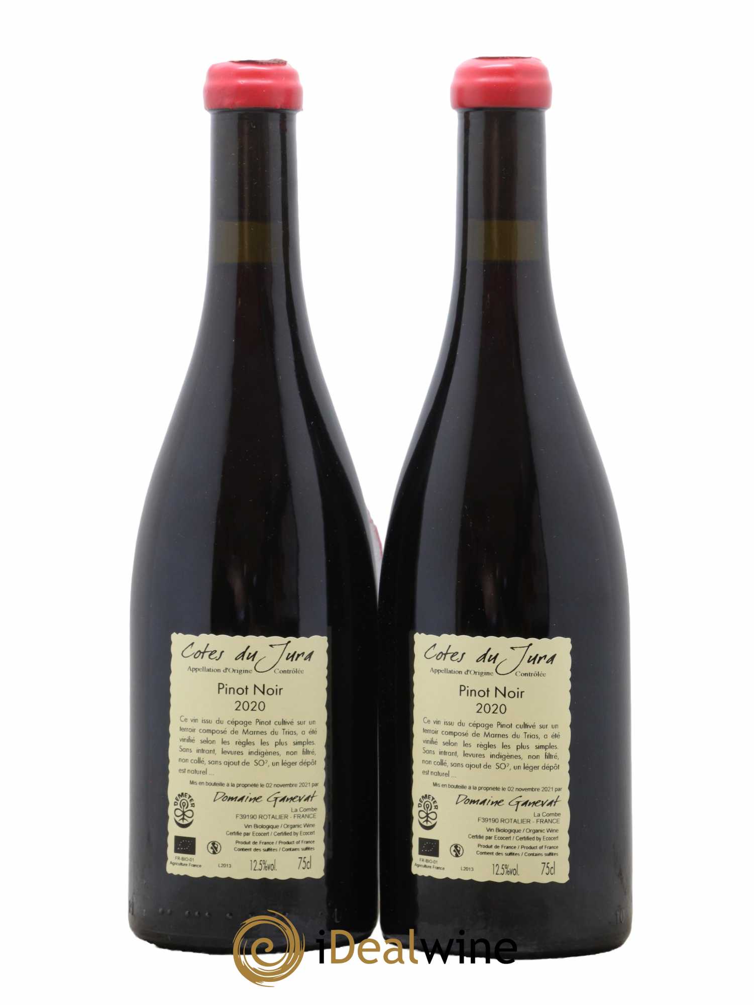 Côtes du Jura Les Grands Teppes Jean-François Ganevat (Domaine) 2020 - Lot de 2 bouteilles - 1