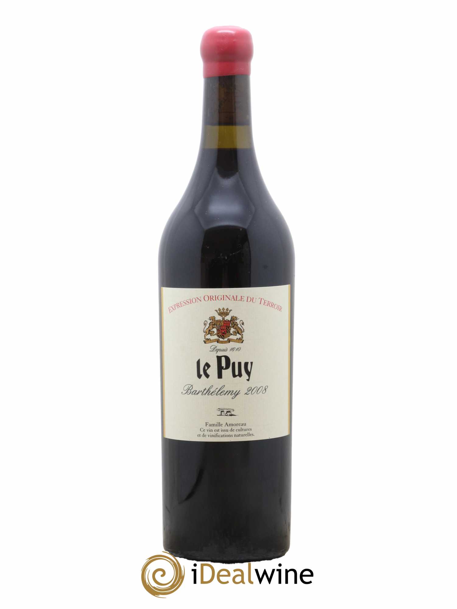Le Puy - Cuvée Barthélemy 2008 - Lot de 1 bouteille - 0