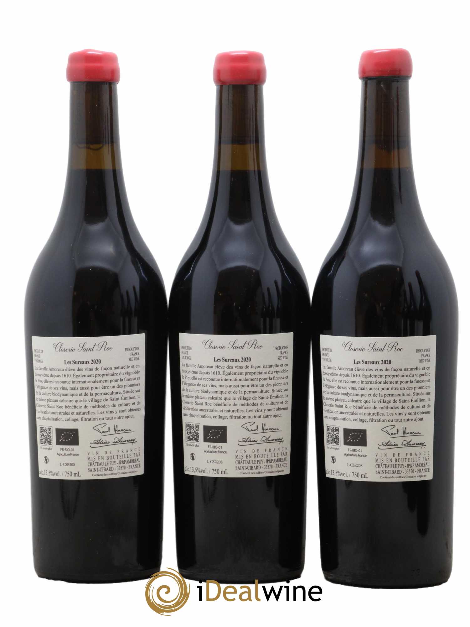 Closerie Saint Roc Les Sureaux 2020 - Lot de 6 bouteilles - 2