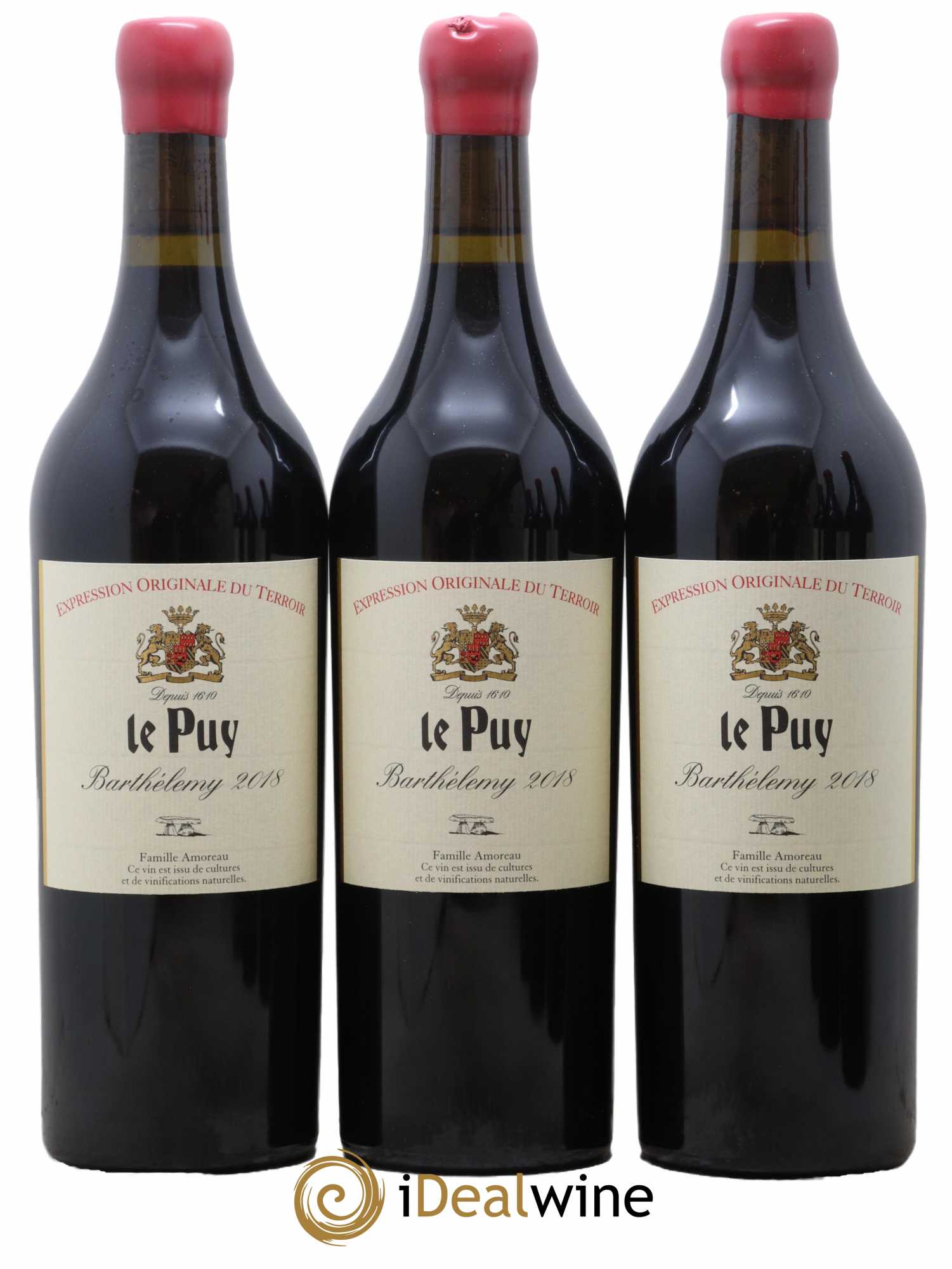 Le Puy - Cuvée Barthélemy 2018 - Lot de 6 bouteilles - 1
