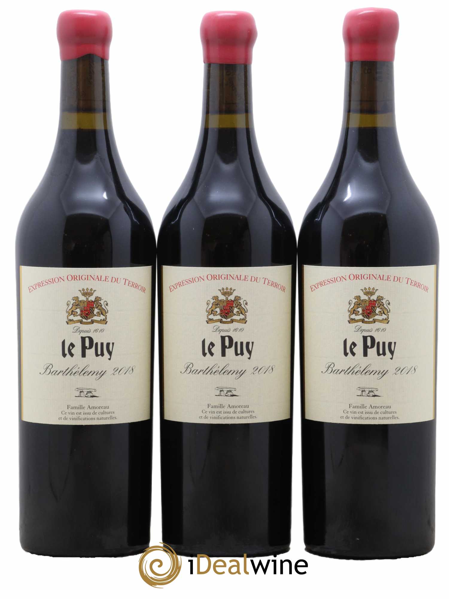 Le Puy - Cuvée Barthélemy 2018 - Lot de 6 bouteilles - 2