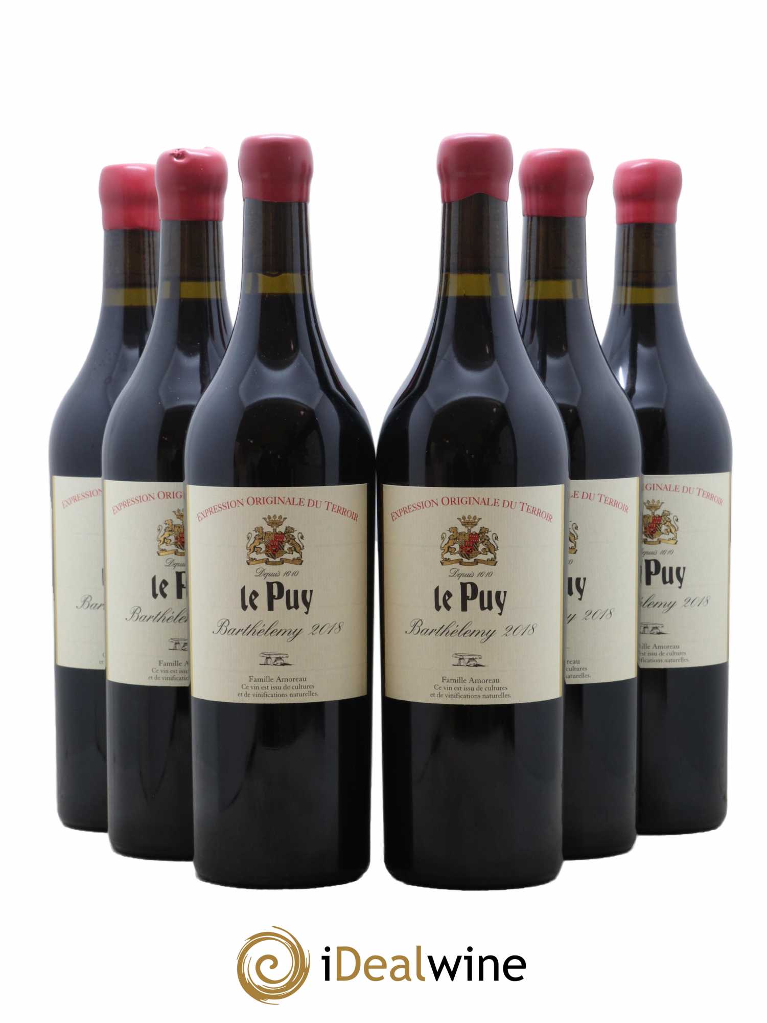 Le Puy - Cuvée Barthélemy 2018 - Lot de 6 bouteilles - 0