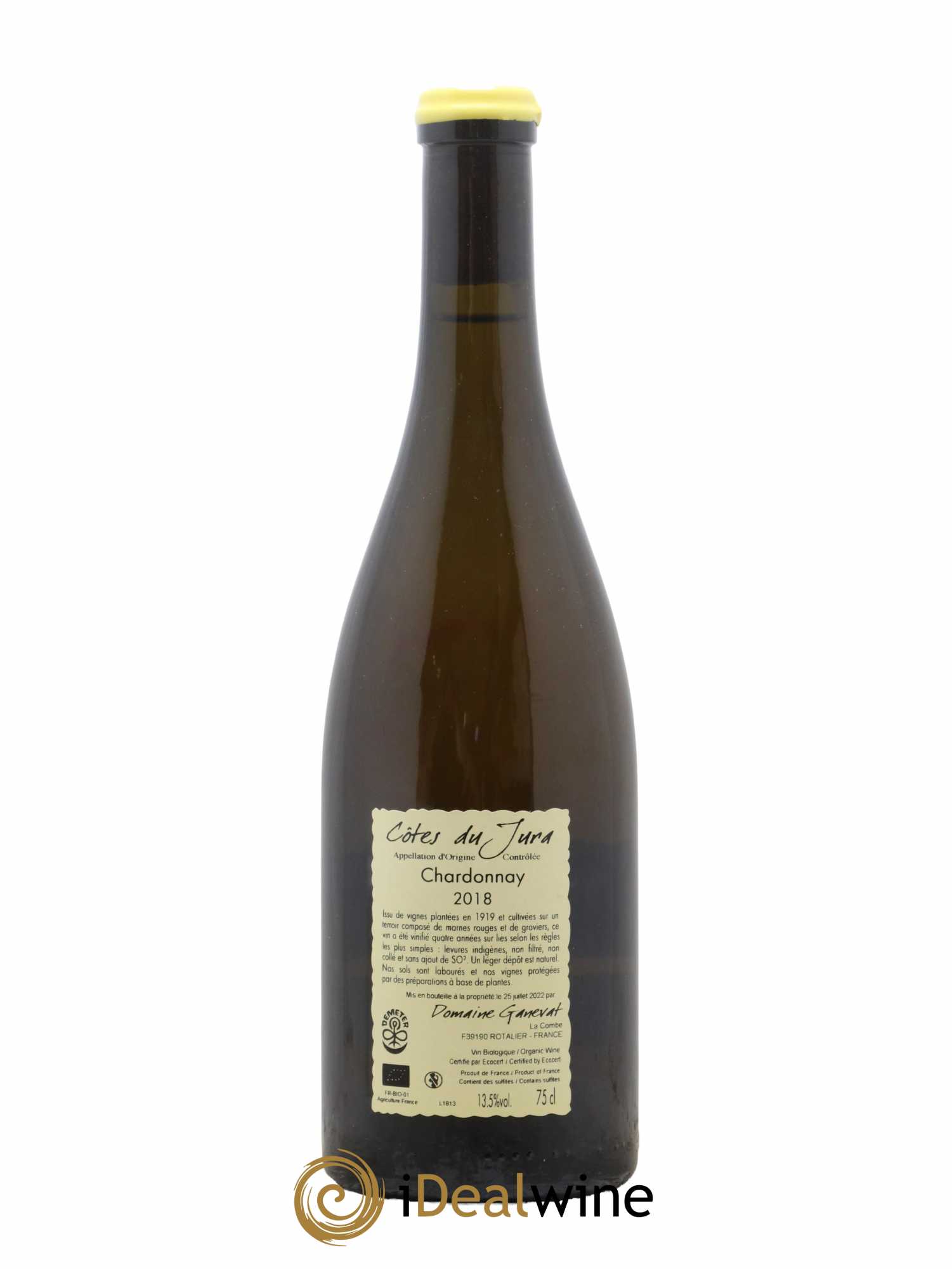 Côtes du Jura Les Grands Teppes Vieilles Vignes Jean-François Ganevat (Domaine) 2018 - Lot de 1 bouteille - 1