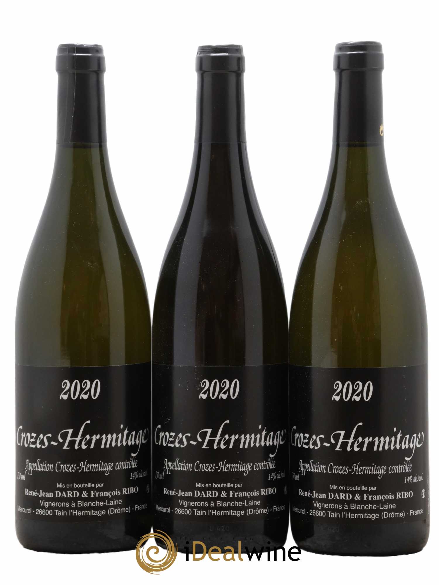 Crozes-Hermitage Dard et Ribo (Domaine) 2020 - Lot de 3 bouteilles - 0