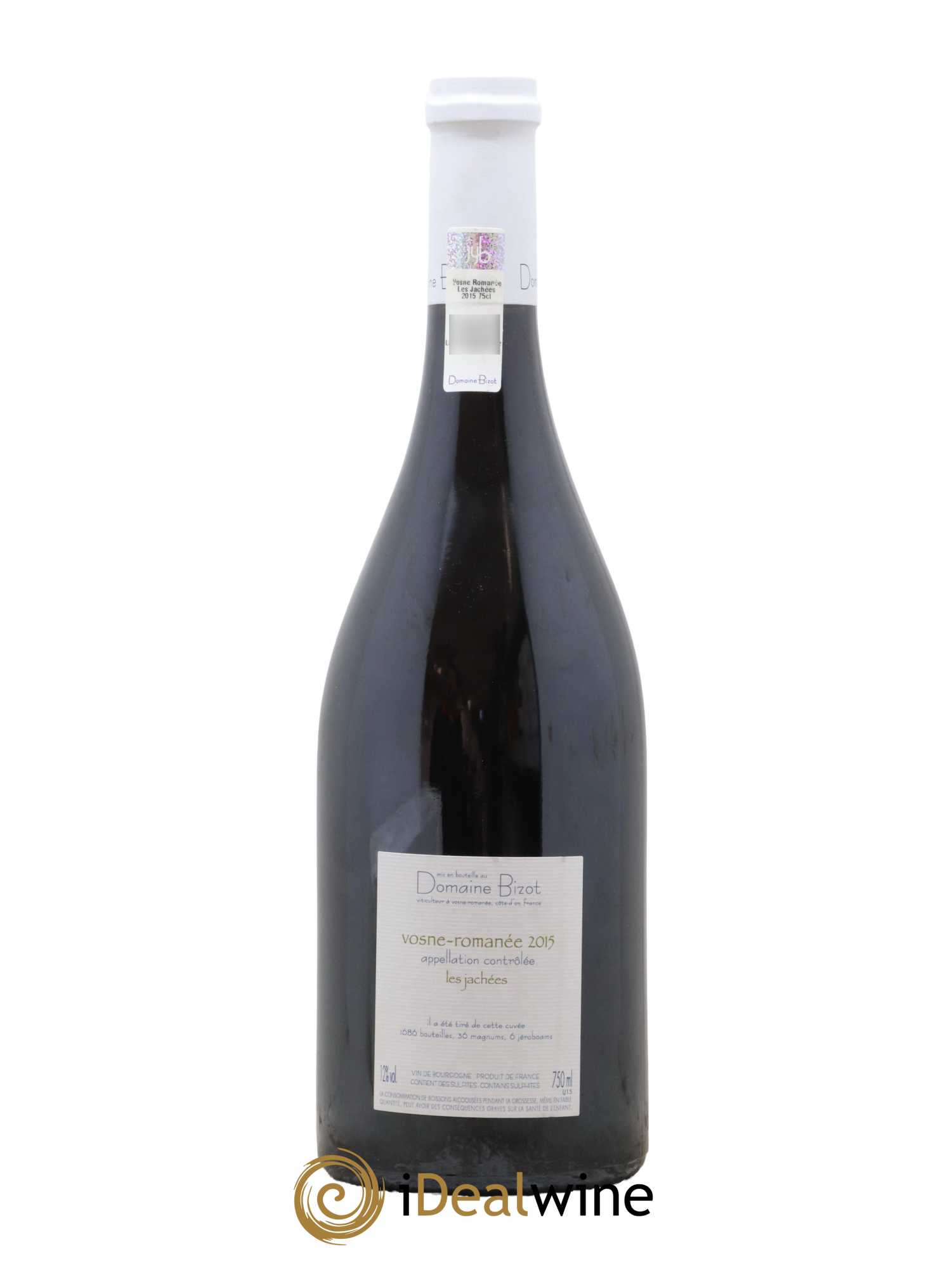 Vosne-Romanée Les Jachées Bizot (Domaine) 2015 - Lot de 1 bouteille - 1