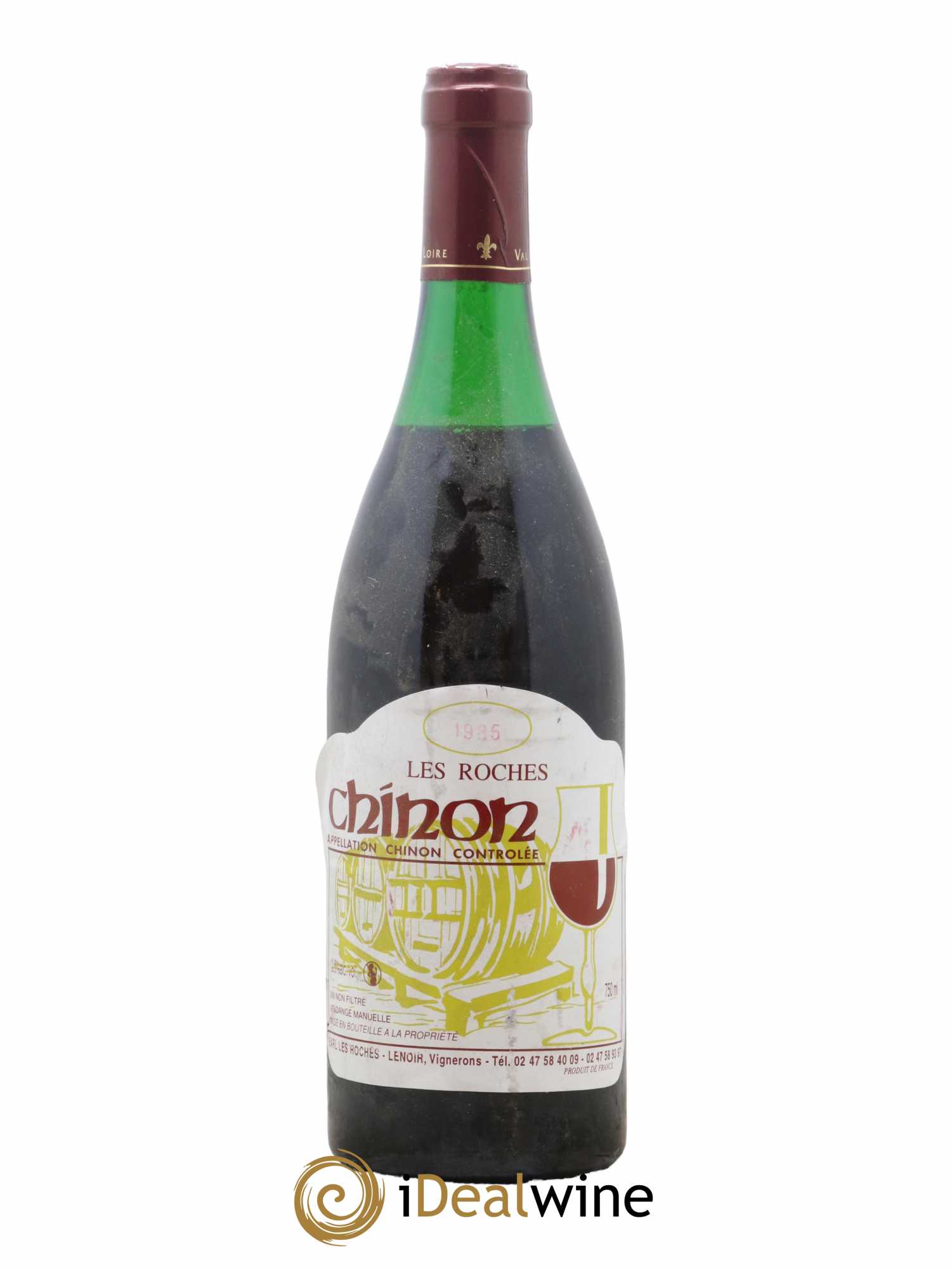 Chinon Les Roches Lenoir (Domaine) 1985 - Lot de 1 bouteille - 0