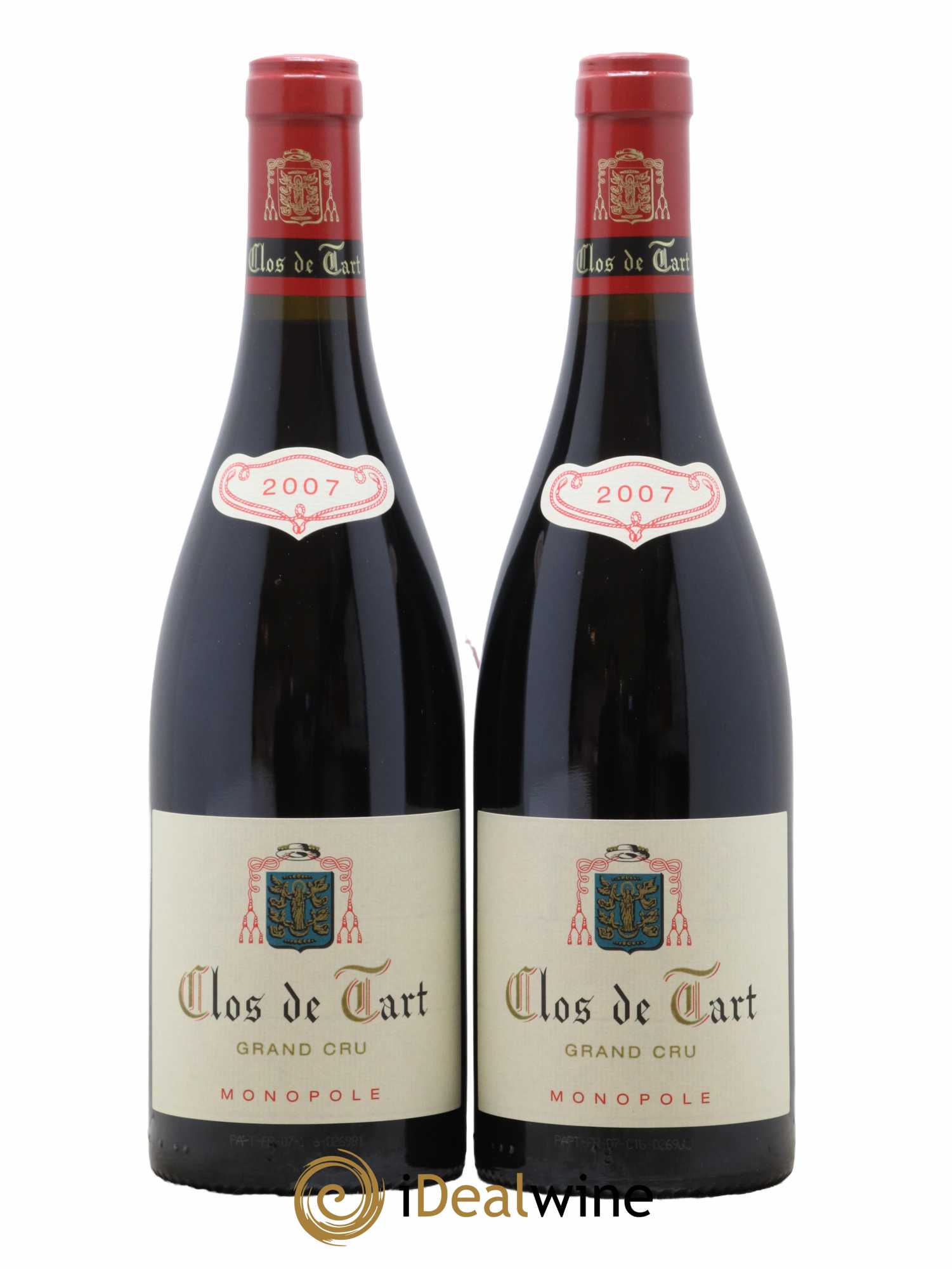 Clos de Tart Grand Cru Clos de Tart 2007 - Lot de 2 bouteilles - 0