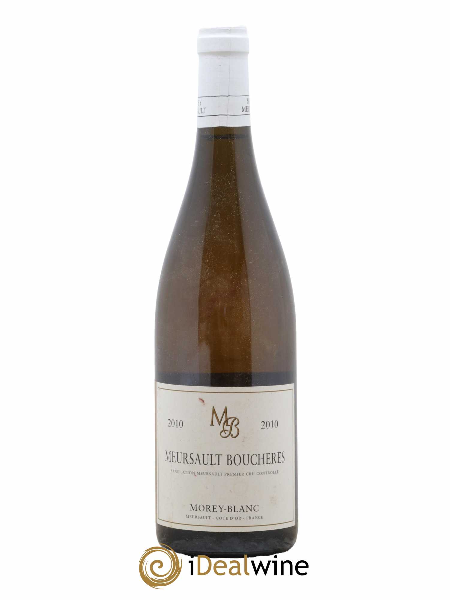 Meursault 1er Cru Bouchères Morey-Blanc 2010 - Lot de 1 bouteille - 0