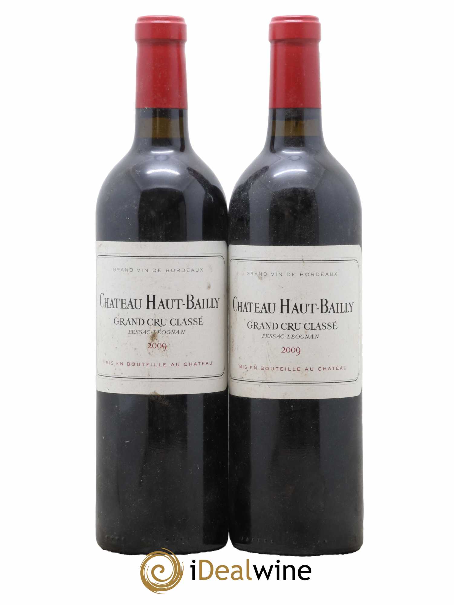 Château Haut-Bailly Cru Classé de Graves 2009 - Lot de 2 bouteilles - 0