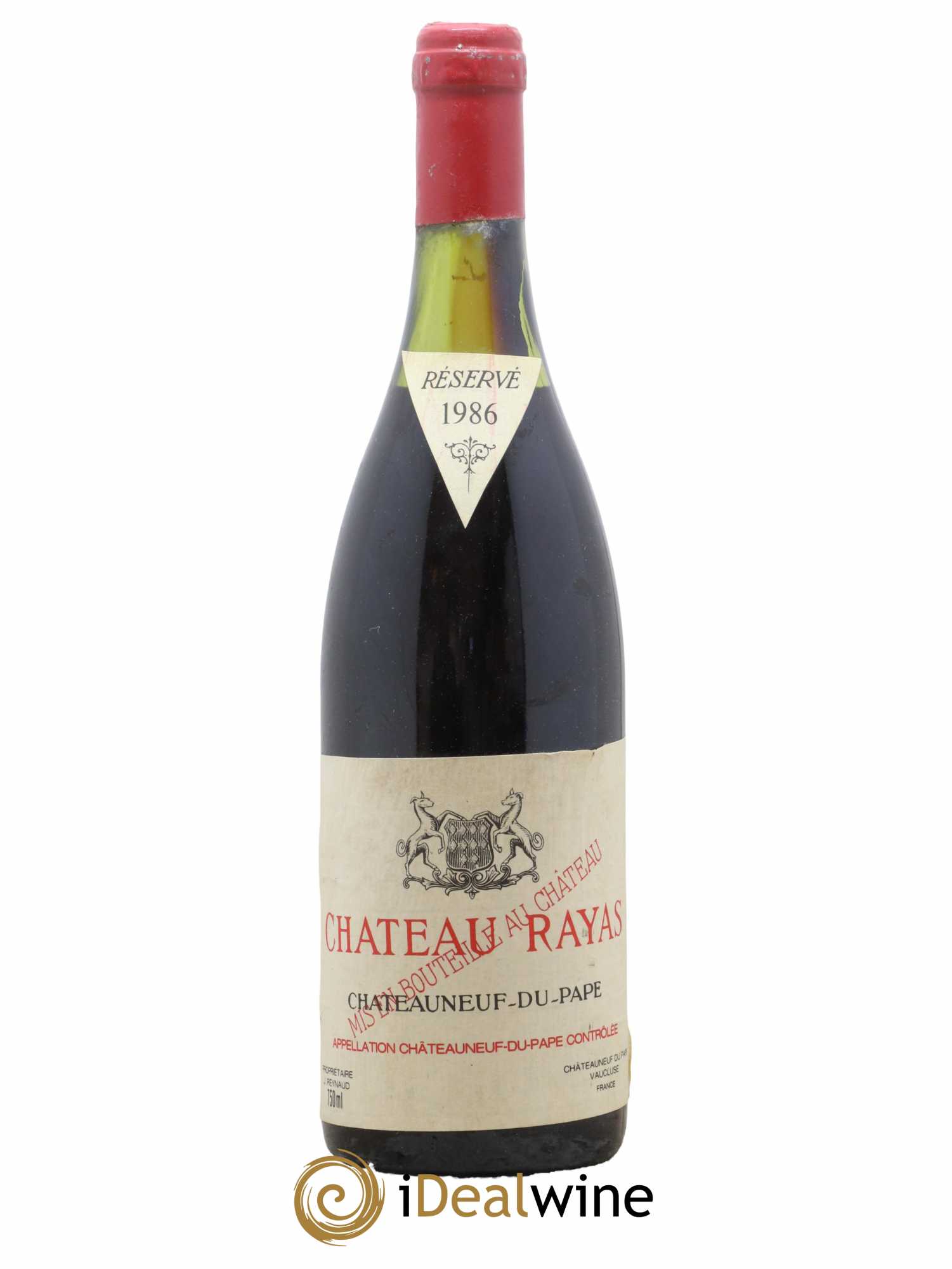 Châteauneuf-du-Pape Château Rayas Emmanuel Reynaud 1986 - Lot de 1 bouteille - 0