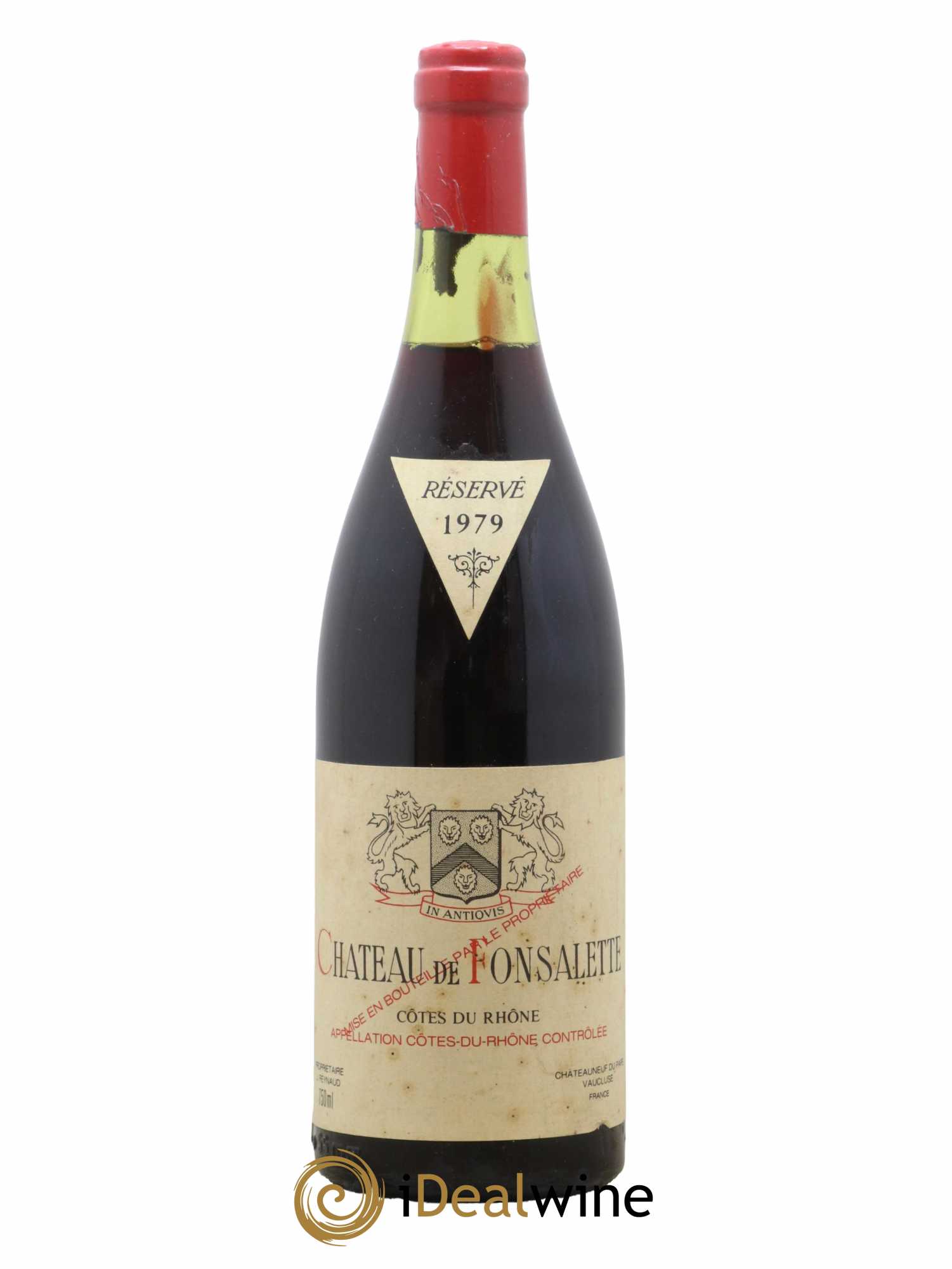 Côtes-du-Rhône Château de Fonsalette Emmanuel Reynaud 1979 - Lot de 1 bouteille - 0