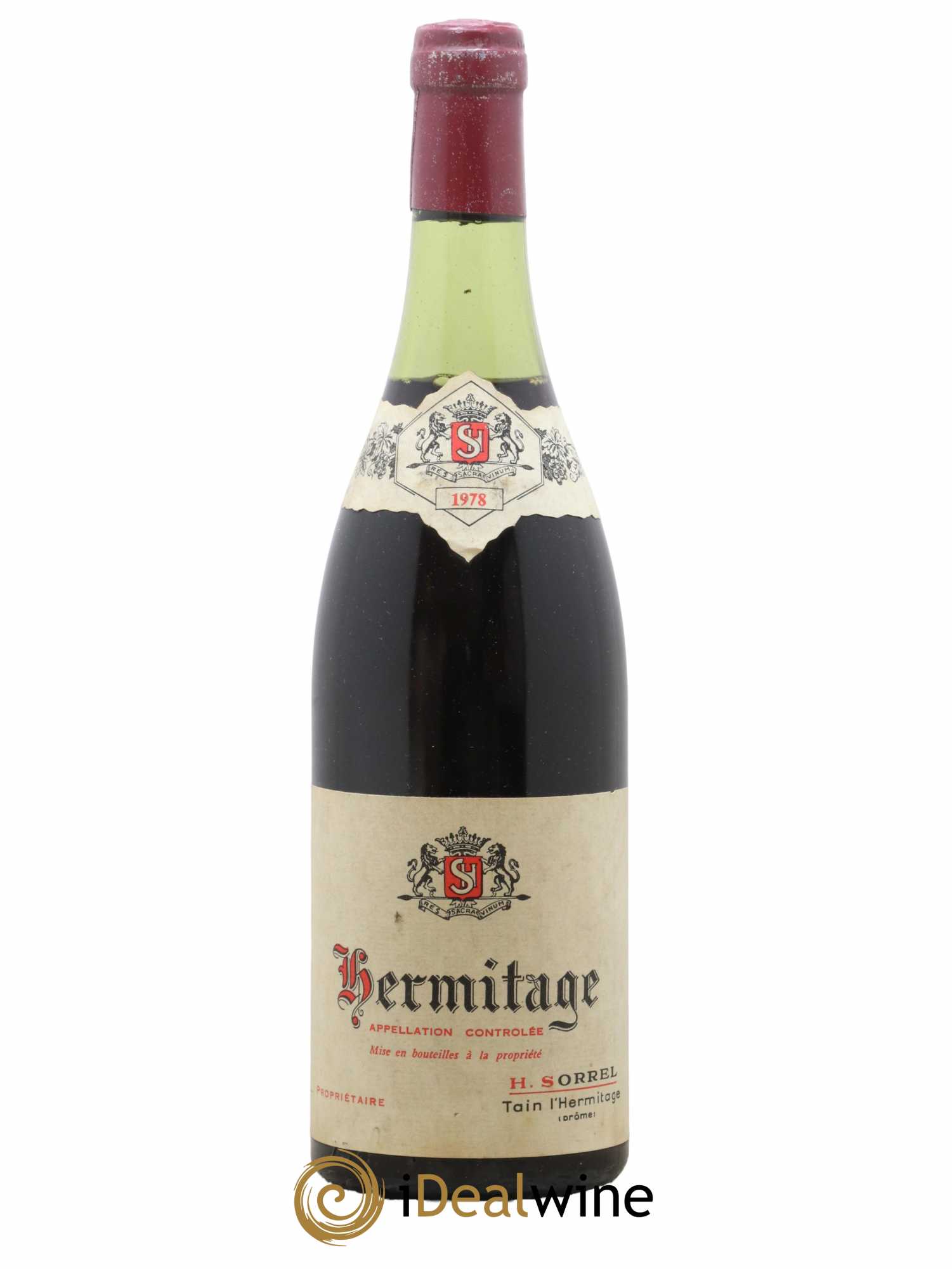 Hermitage Marc Sorrel 1978 - Lot de 1 bouteille - 0