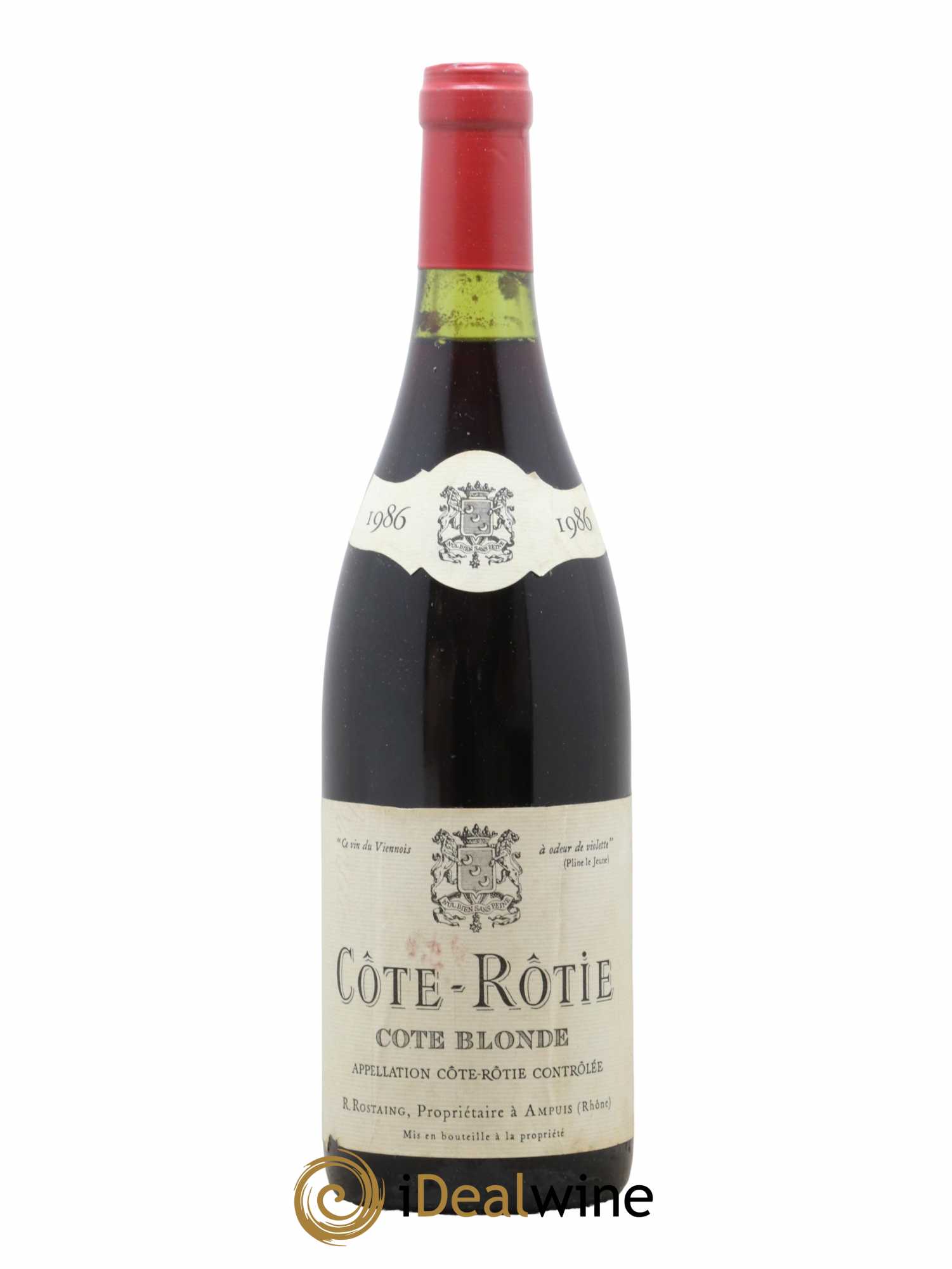 Côte-Rôtie Côte Blonde René Rostaing 1986 - Posten von 1 Flasche - 0