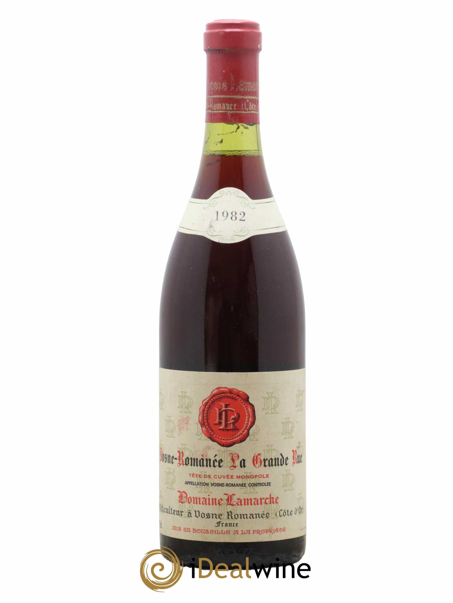 La Grande Rue Grand Cru Lamarche (Domaine) 1982 - Lot de 1 bouteille - 0