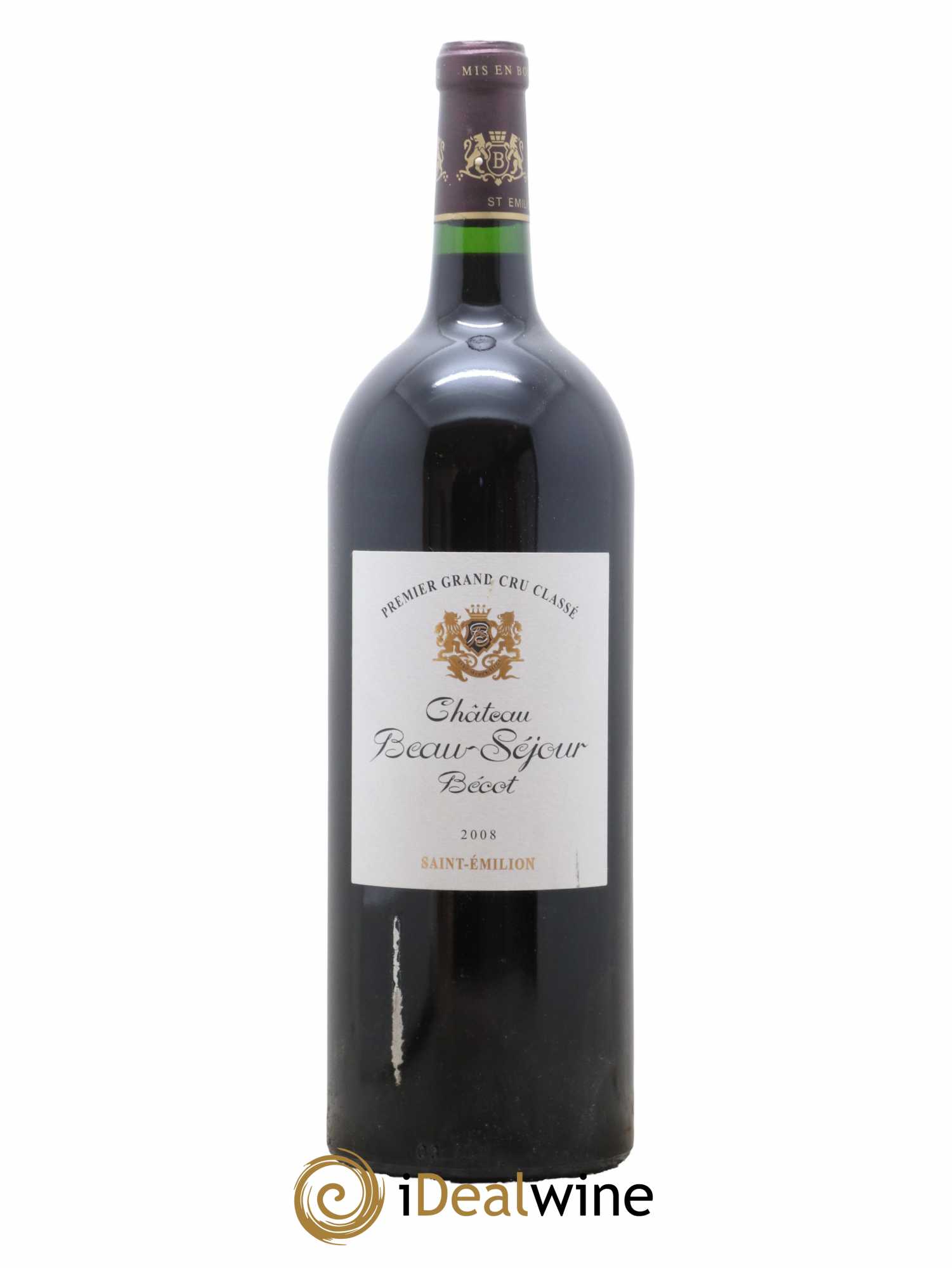 Château Beau-Séjour Bécot 1er Grand Cru Classé B 2008 - Lot de 1 magnum - 0