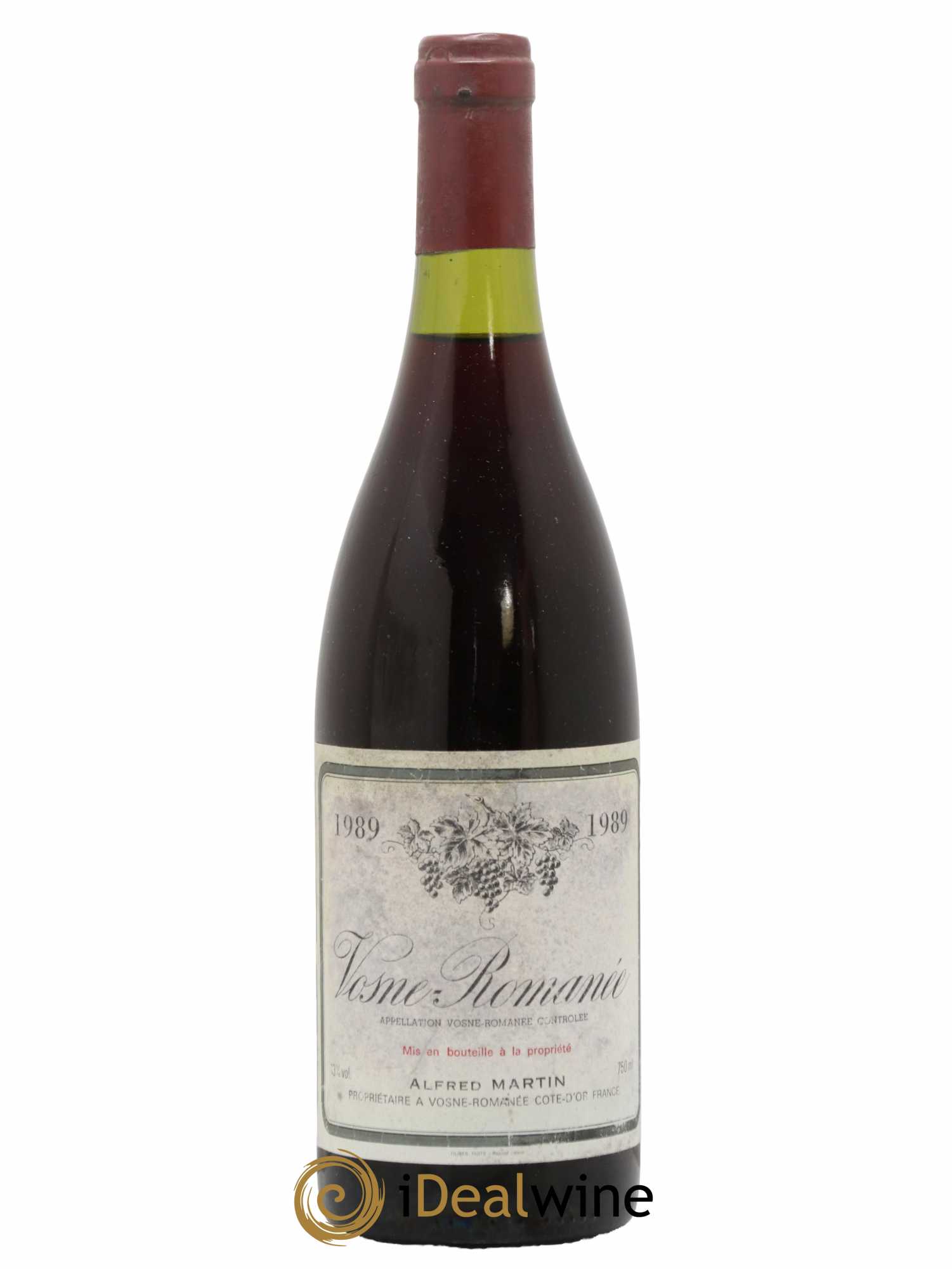 Vosne-Romanée Alfred Martin 1989 - Lot de 1 bouteille - 0