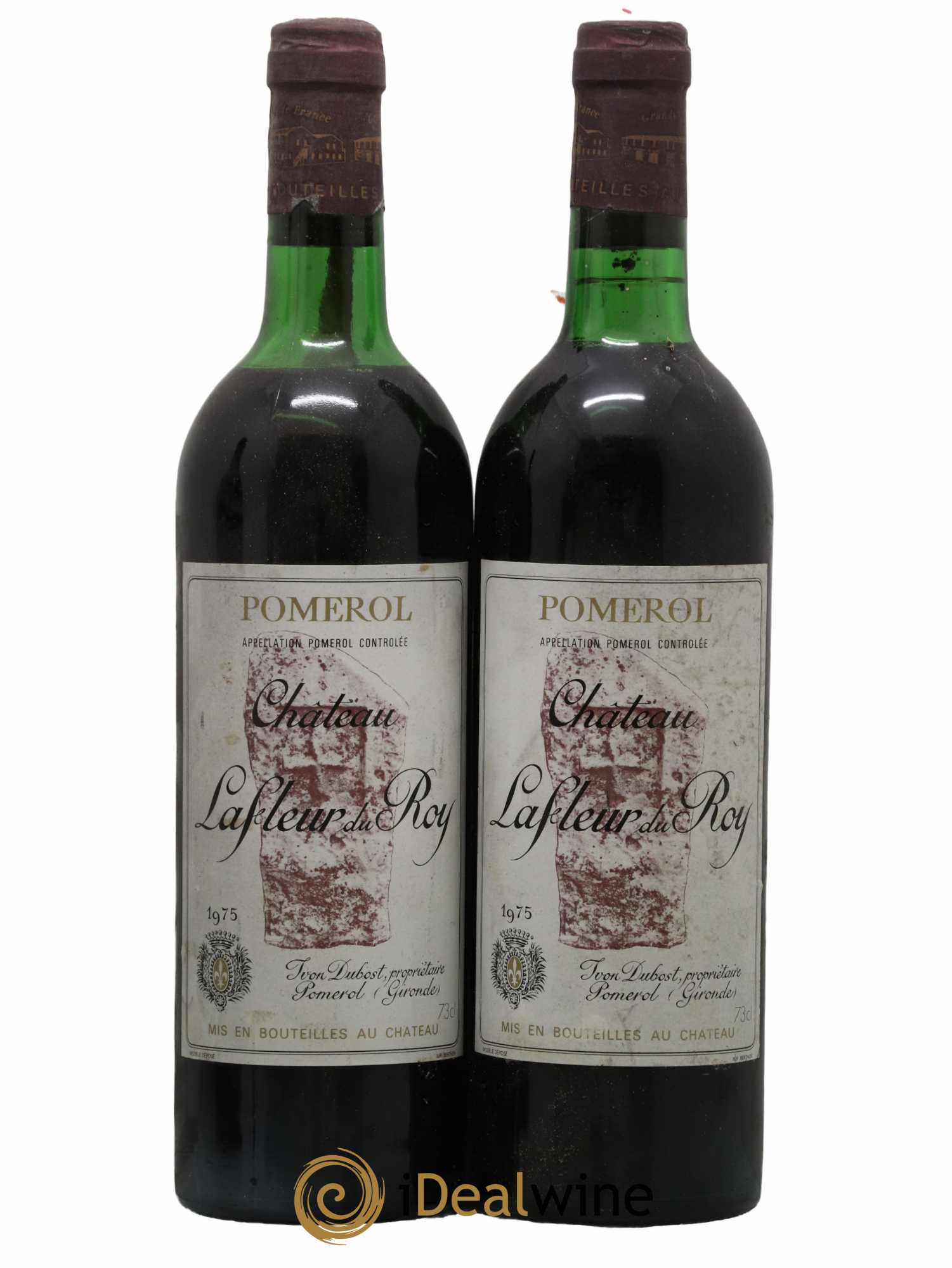 Lafleur du Roy 1975 - Lot de 2 bouteilles - 0