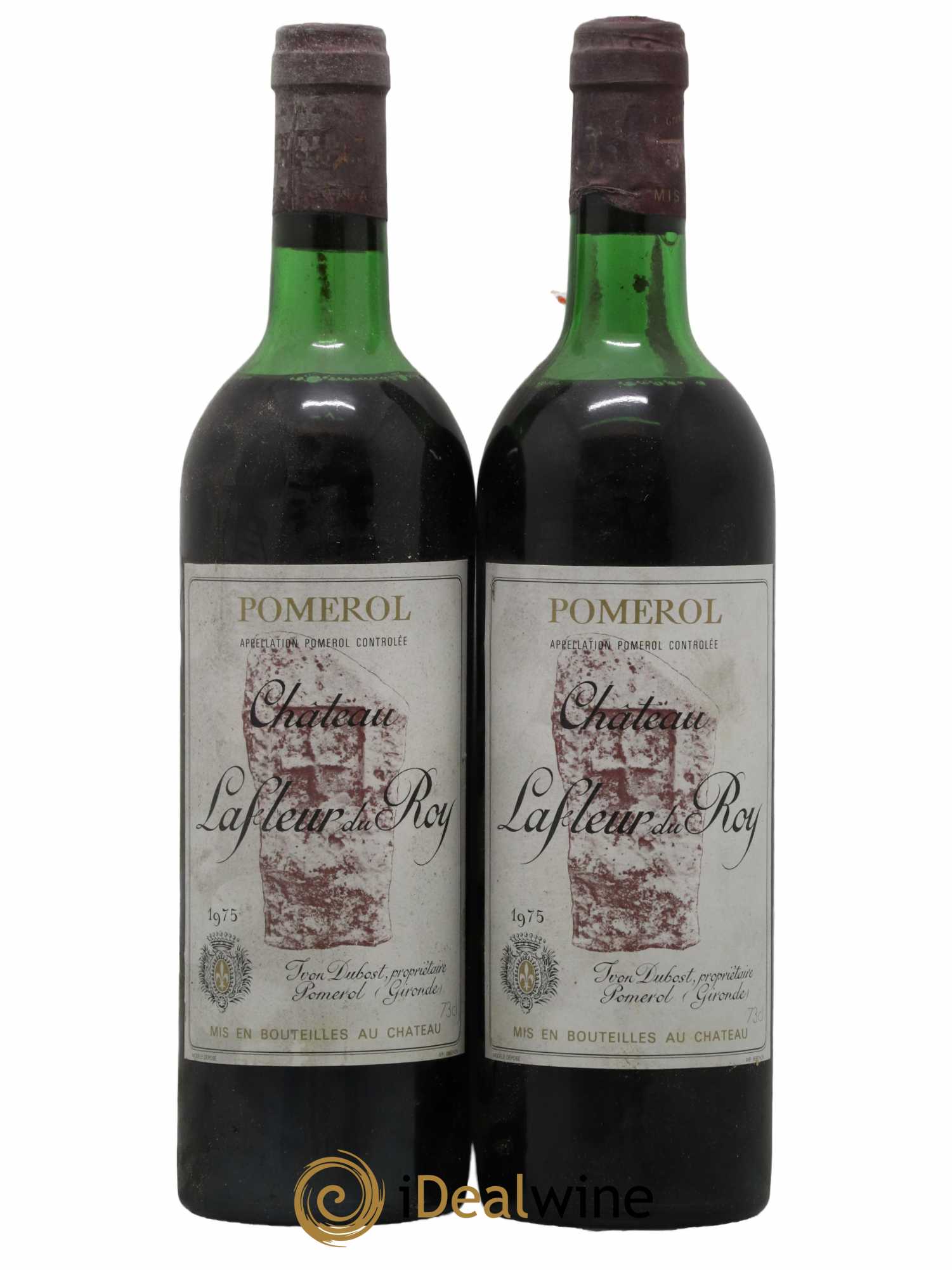 Lafleur du Roy 1975 - Lot de 2 bouteilles - 0