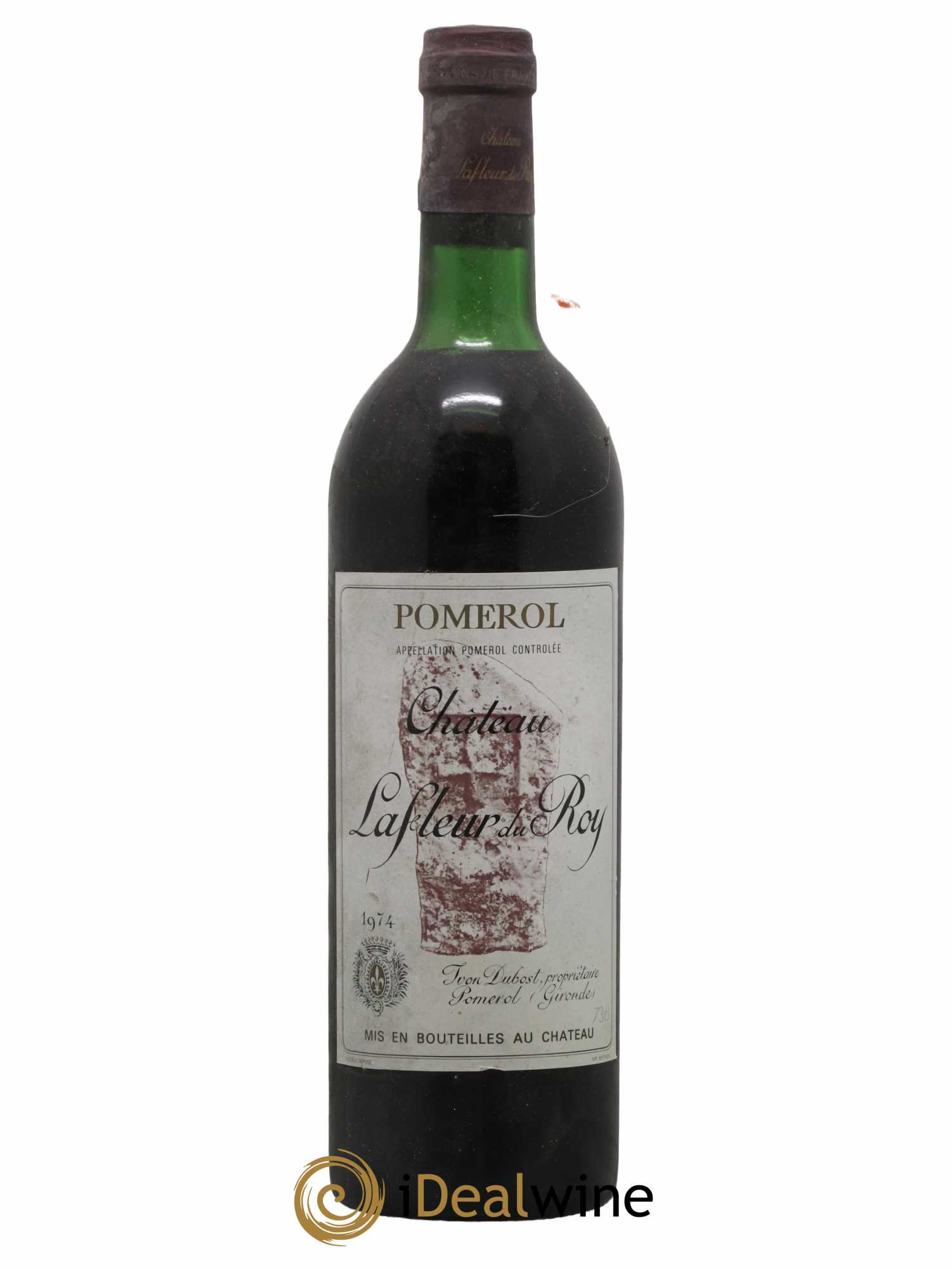 Lafleur du Roy 1974 - Lot de 1 bouteille - 0