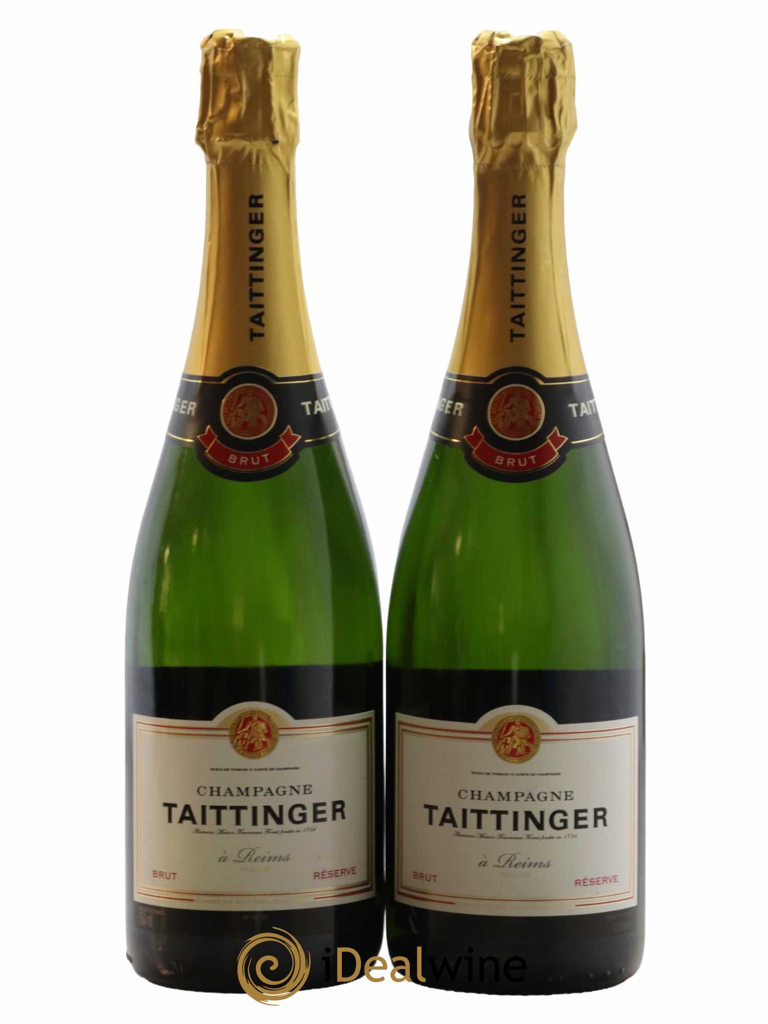 Brut Réserve Taittinger - Lot de 2 bouteilles - 0