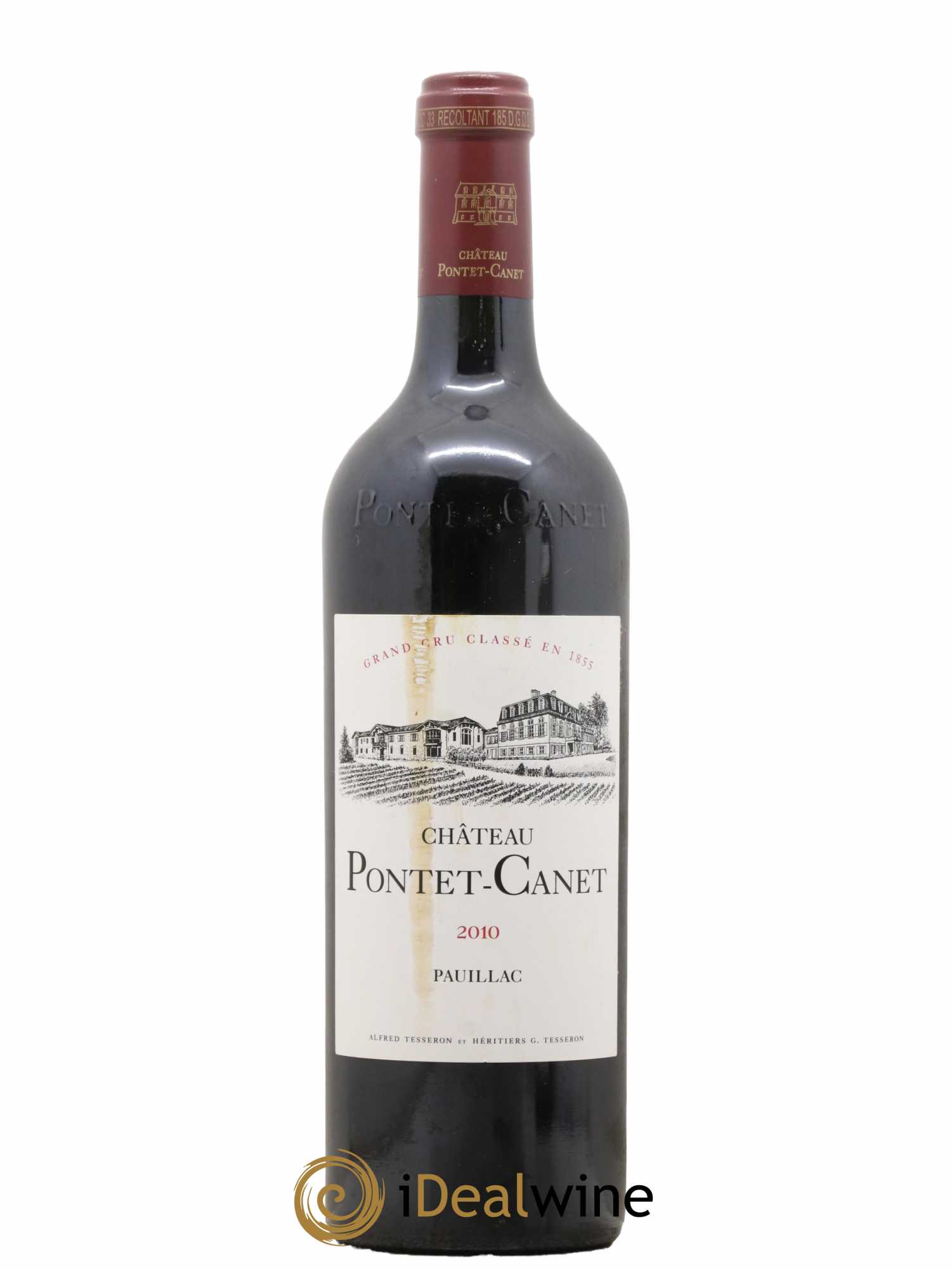 Château Pontet Canet 5ème Grand Cru Classé 2010 - Lot de 1 bouteille - 0