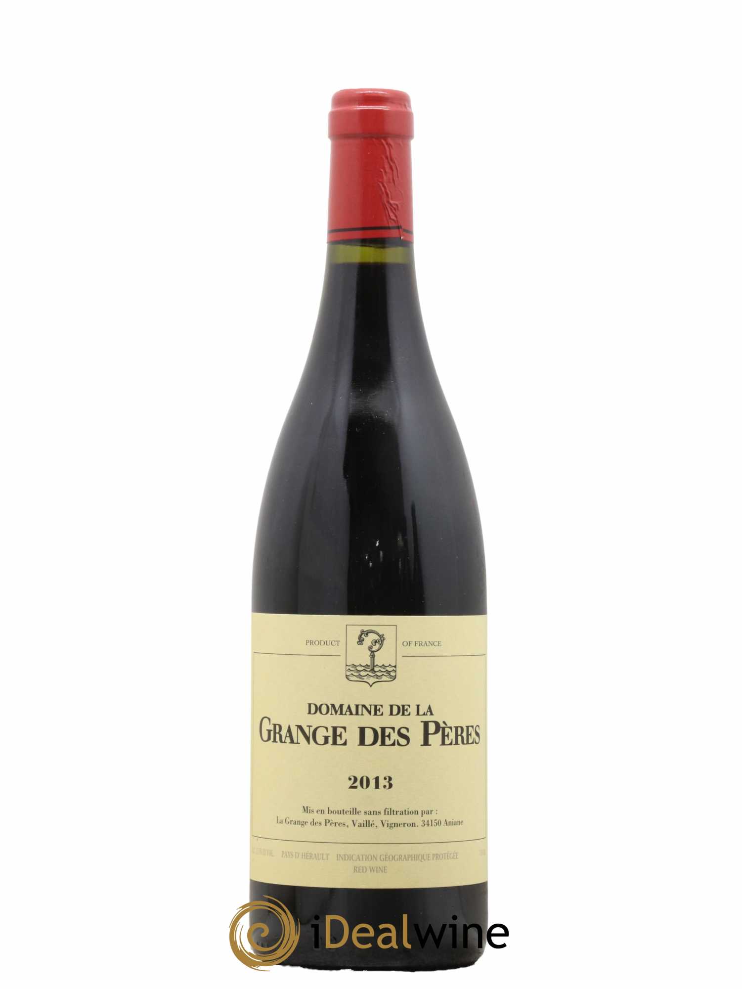 Pays d'Hérault Grange des Pères Laurent Vaillé 2013 - Lot de 1 bouteille - 0