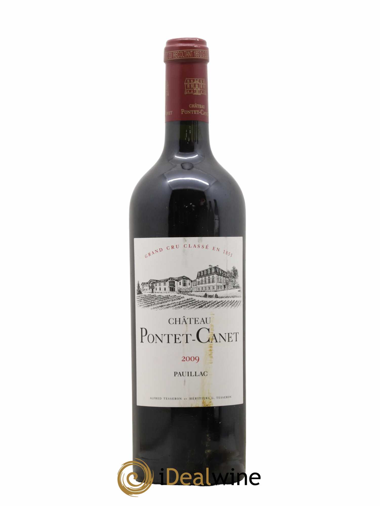 Château Pontet Canet 5ème Grand Cru Classé 2009 - Lot de 1 bouteille - 0