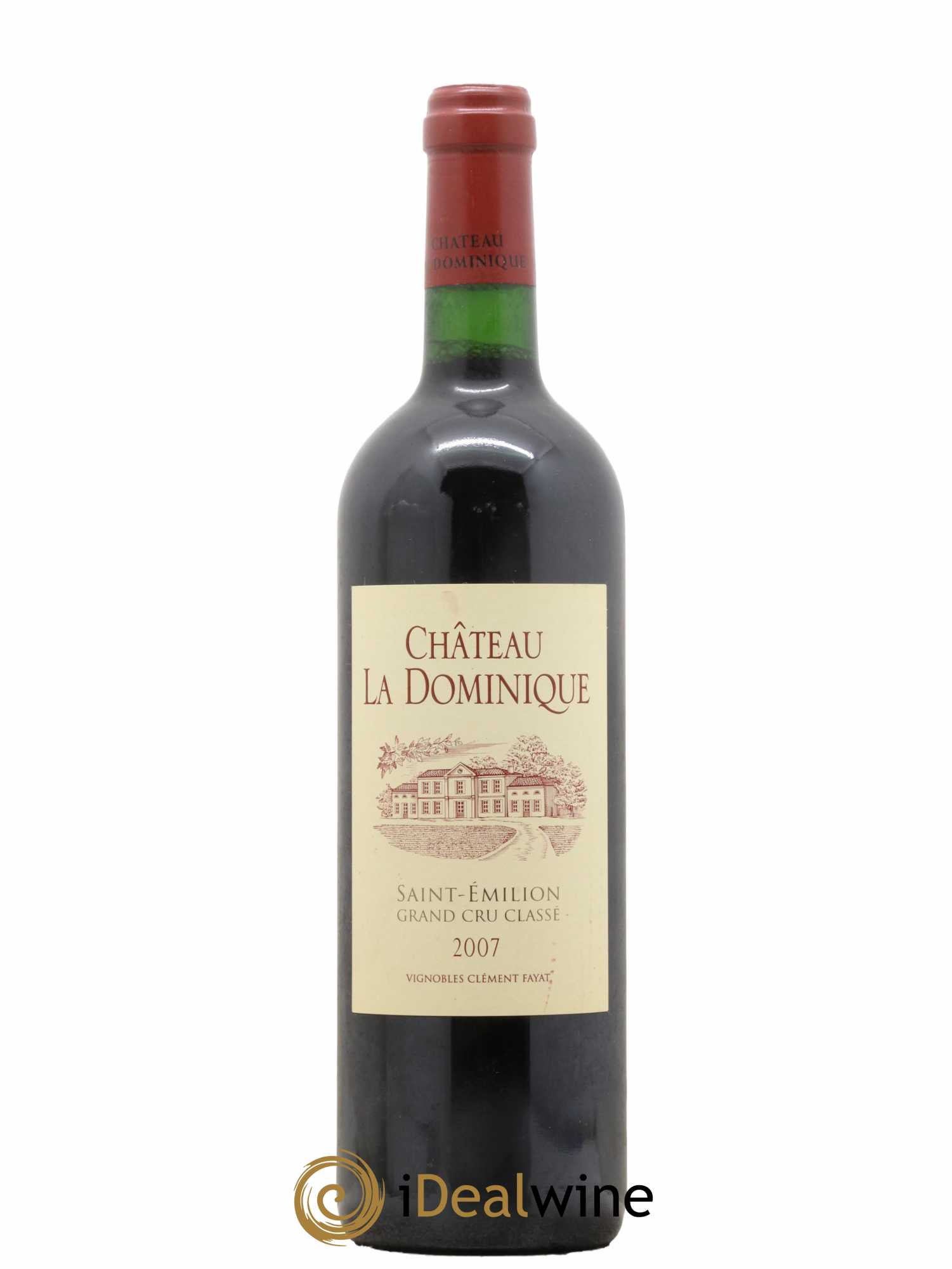 Château la Dominique Grand Cru Classé 2007 - Lot de 1 bouteille - 0