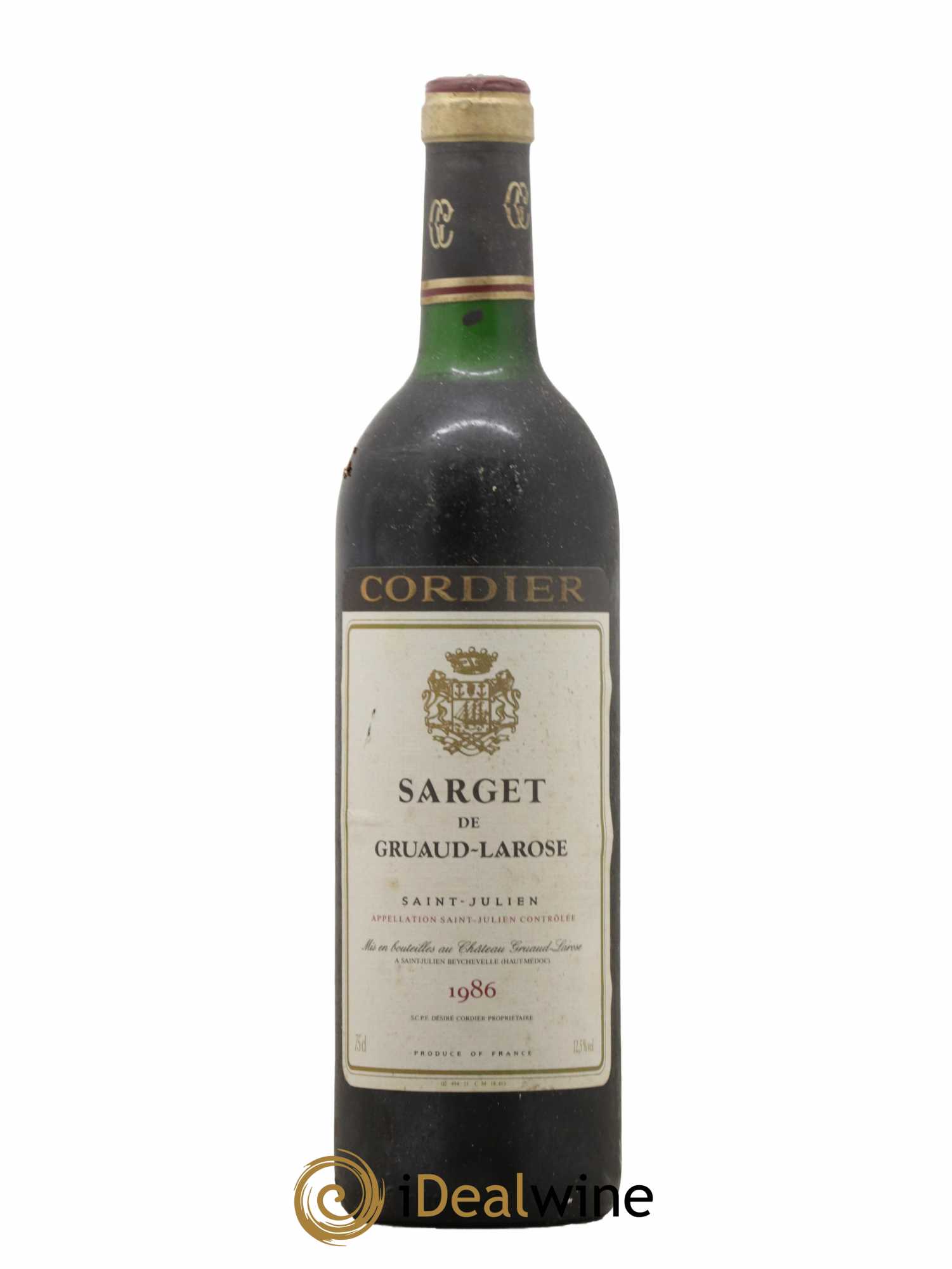 Sarget de Gruaud Larose Second Vin 1986 - Lot de 1 bouteille - 0