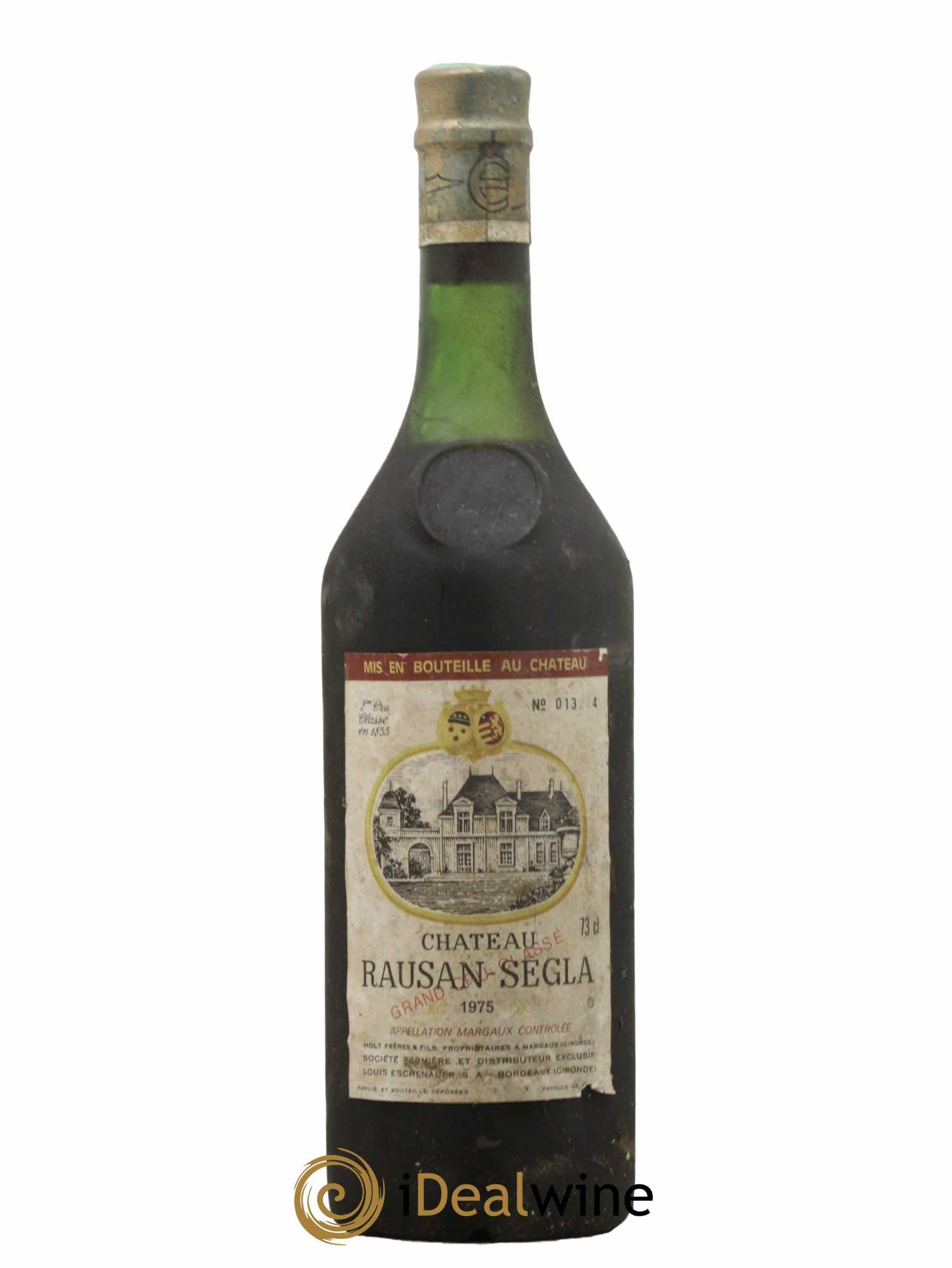 Château Rauzan Ségla Grand Cru Classé 1975 - Lot de 1 bouteille - 0