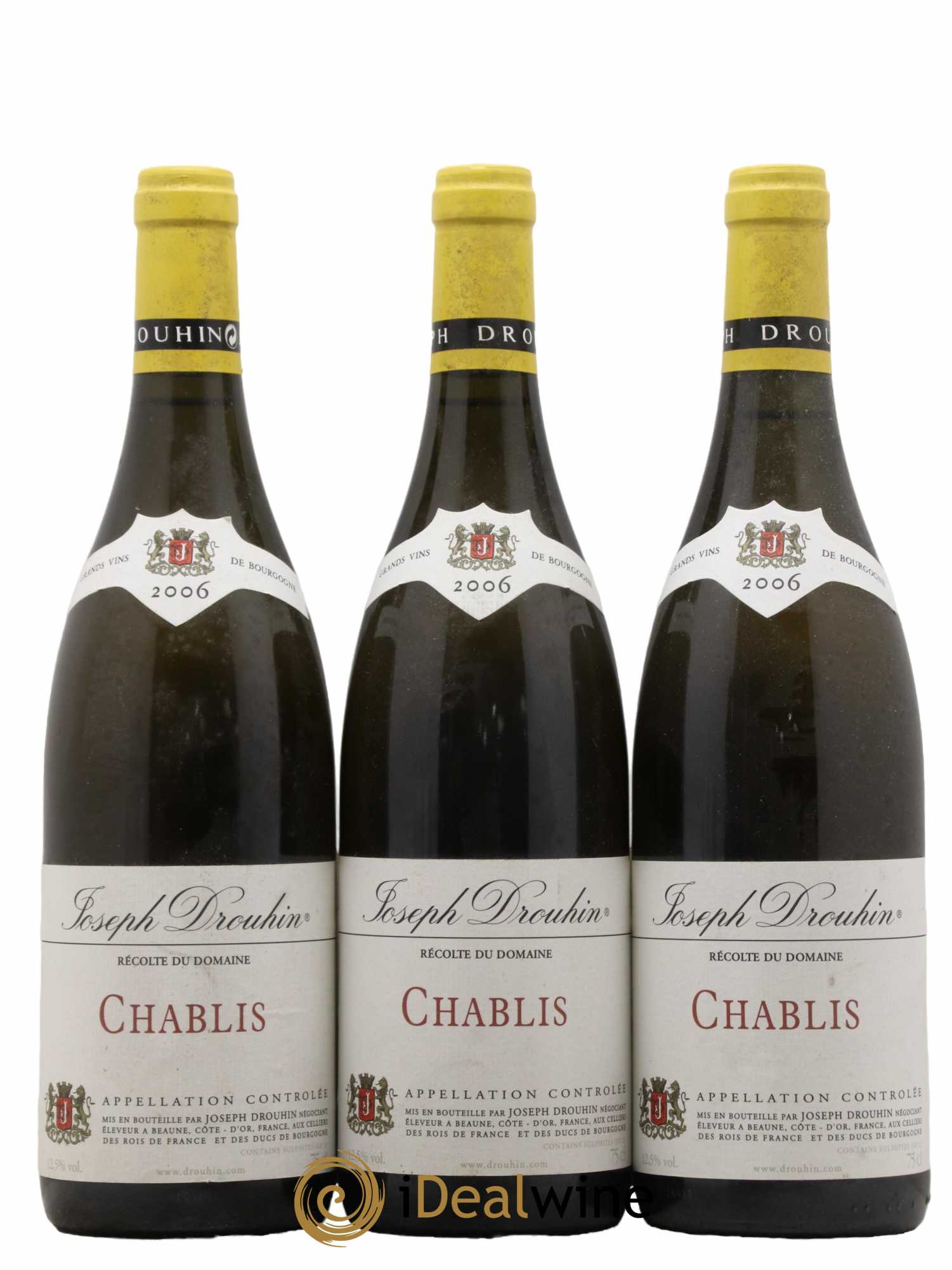 Chablis Joseph Drouhin 2006 - Posten von 3 Flaschen - 0