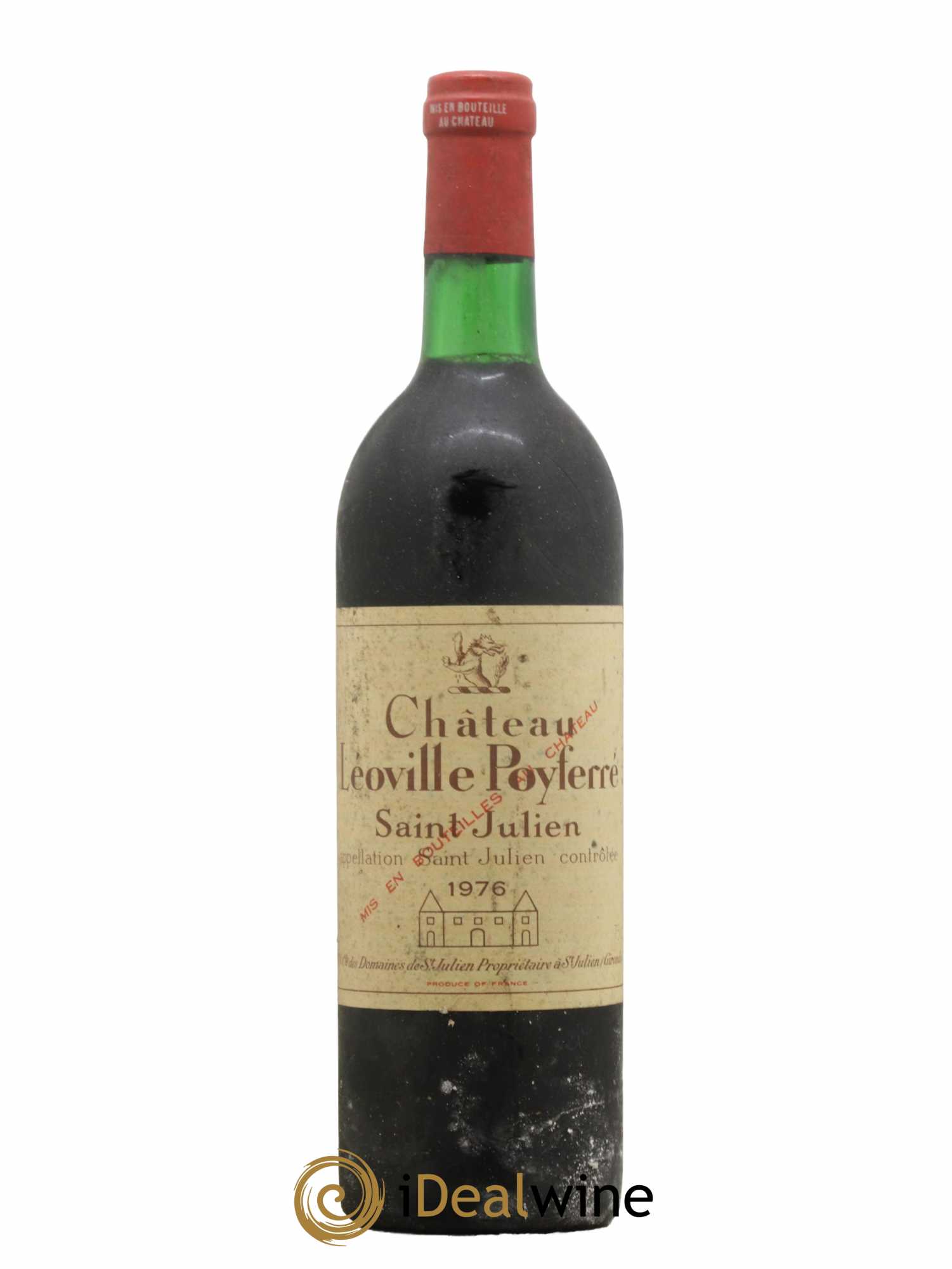 Château Léoville Poyferré 2ème Grand Cru Classé 1976 - Lot de 1 bouteille - 0