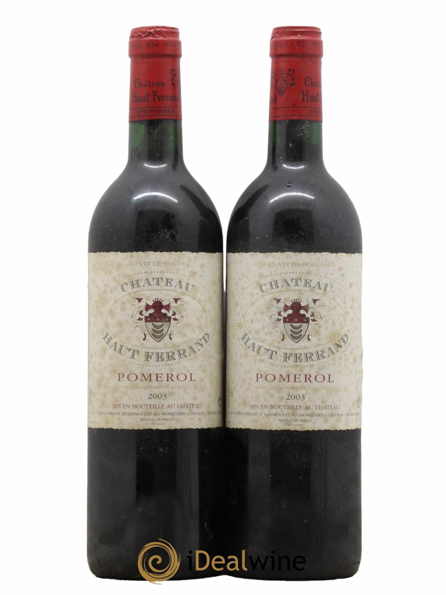 Château Haut Ferrand 2003 - Lot de 2 bouteilles - 0