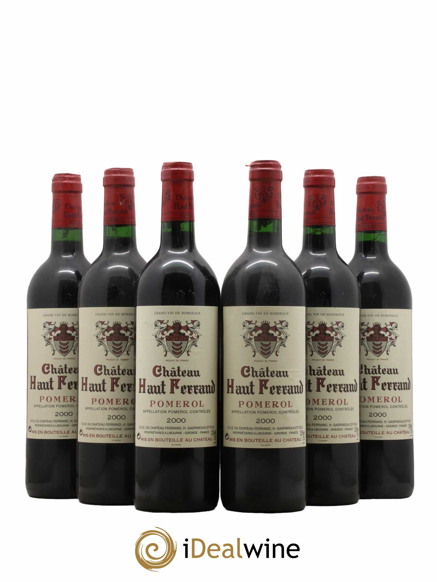 Château Haut Ferrand 2000 - Lot de 6 bouteilles - 0
