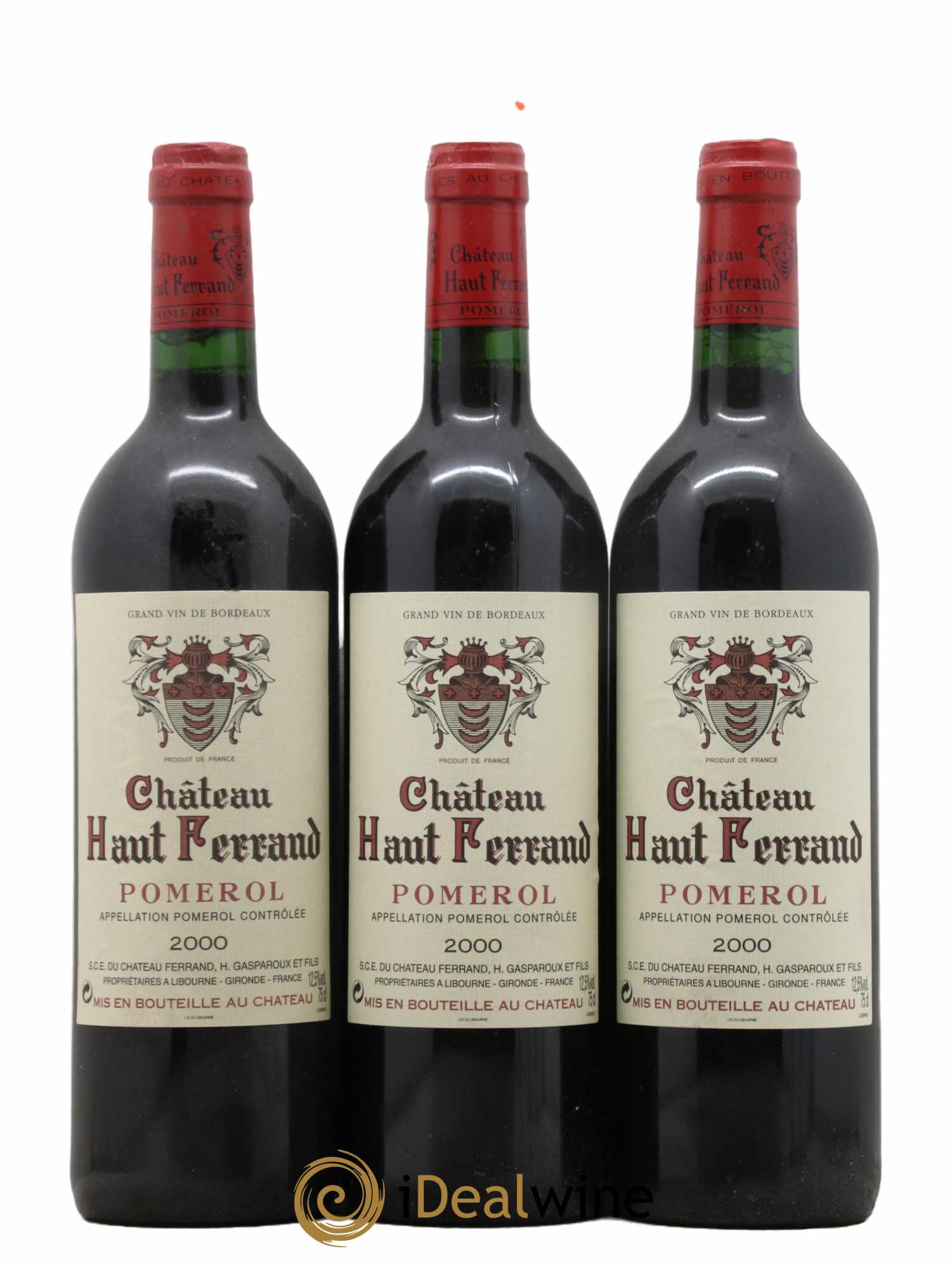 Château Haut Ferrand 2000 - Lot de 3 bouteilles - 0