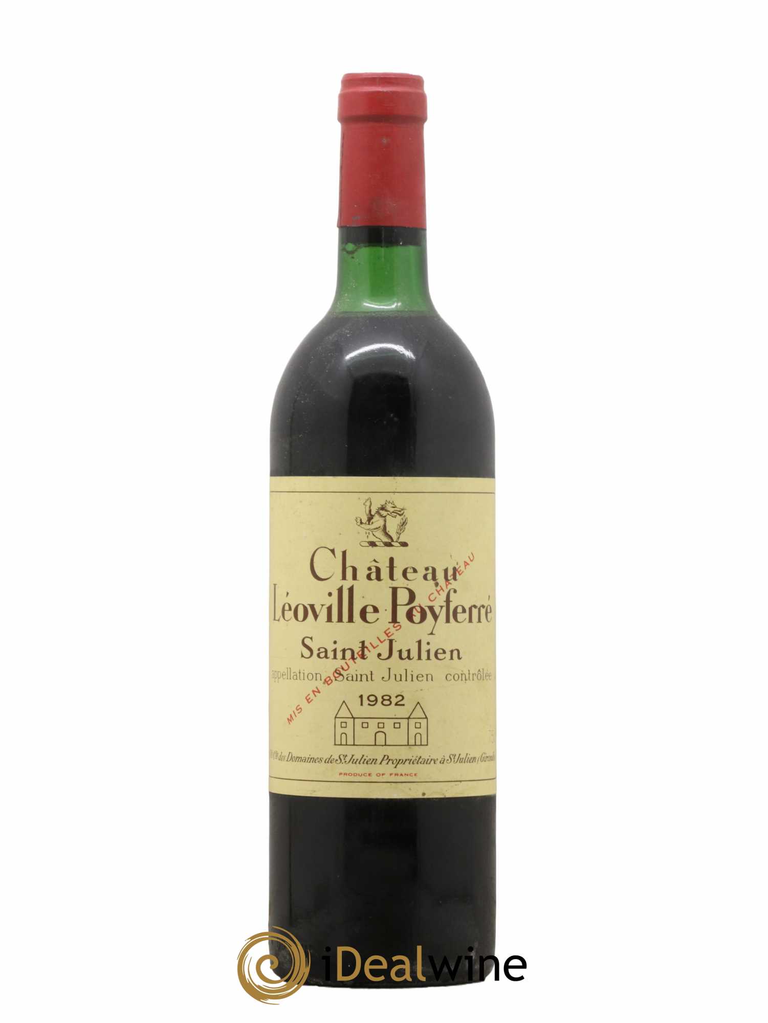 Château Léoville Poyferré 2ème Grand Cru Classé 1982 - Lot de 1 bouteille - 0