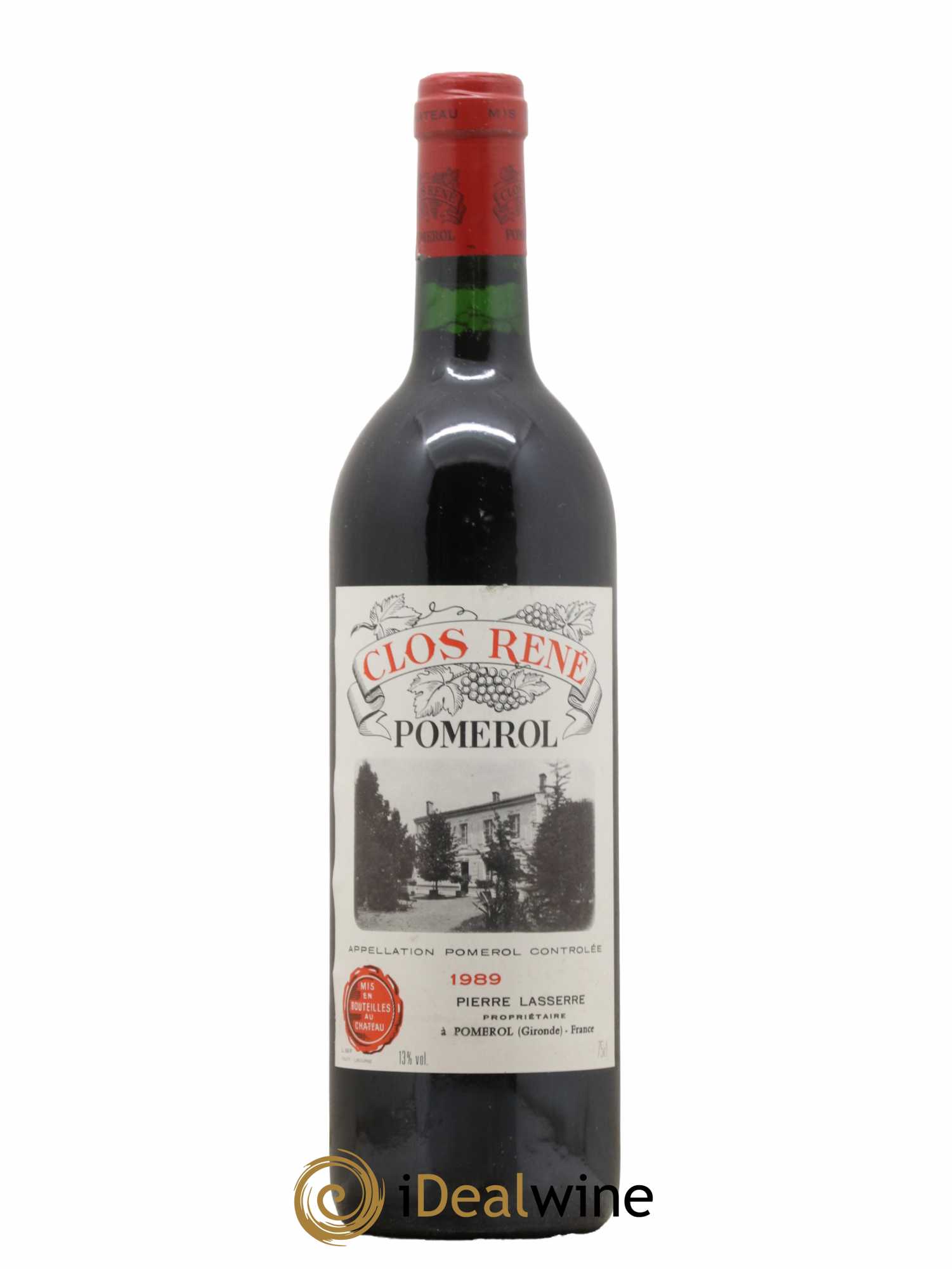 Clos René 1989 - Posten von 1 Flasche - 0