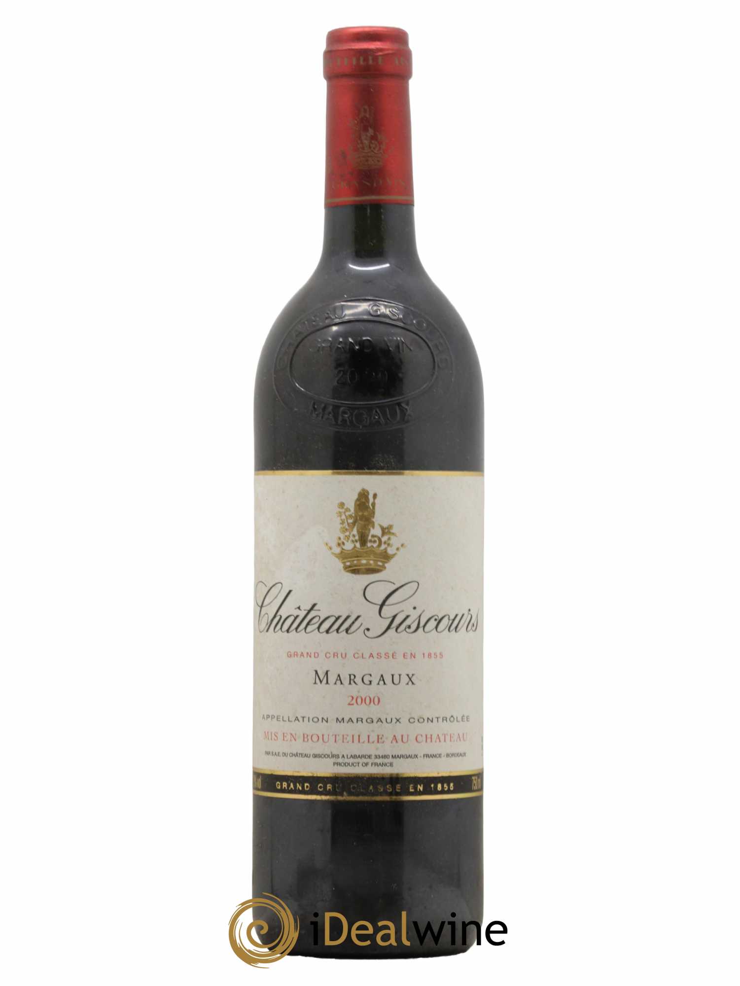 Château Giscours 3ème Grand Cru Classé 2000 - Lot de 1 bouteille - 0
