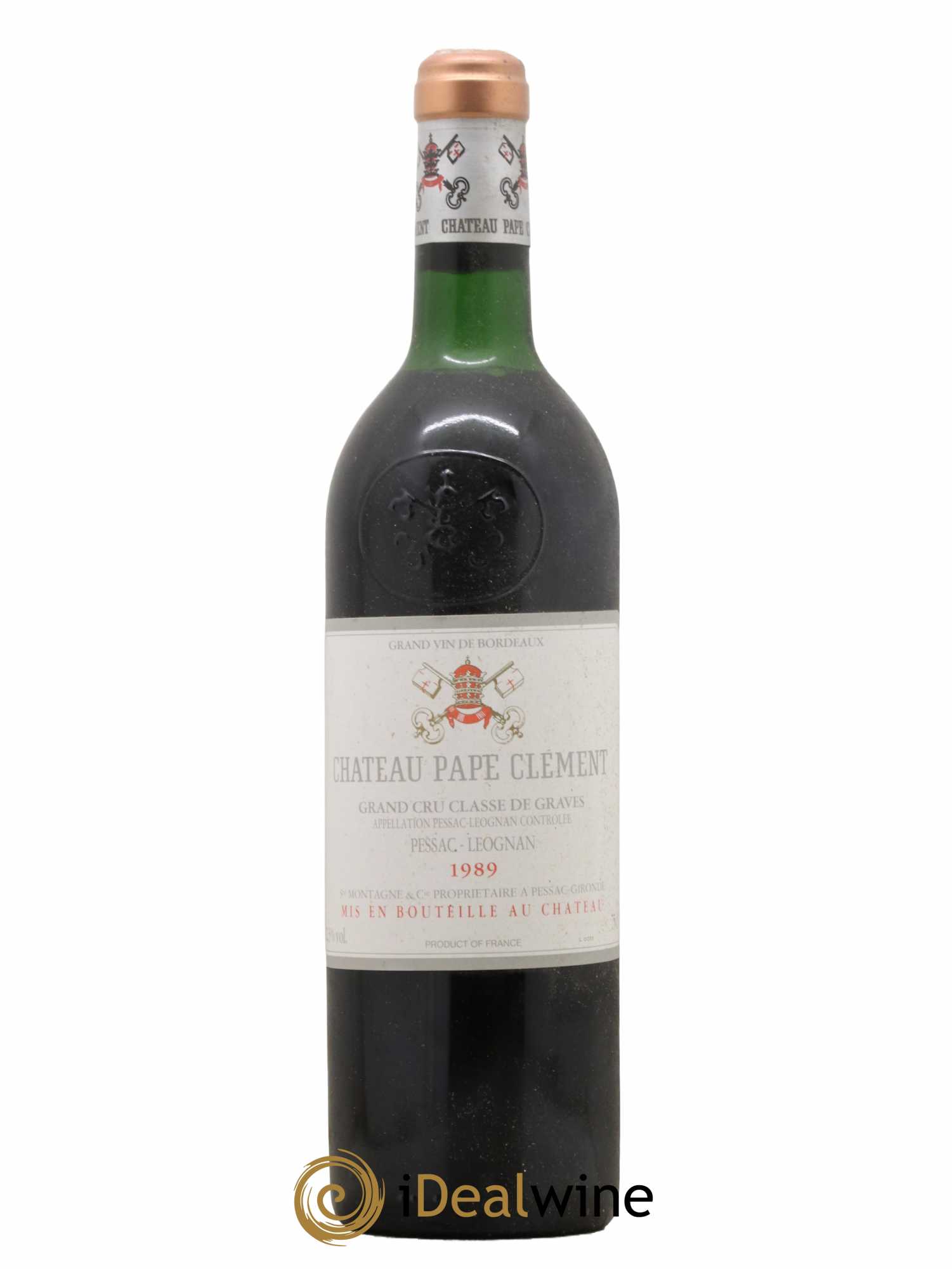 Château Pape Clément Cru Classé de Graves 1989 - Lot de 1 bouteille - 0