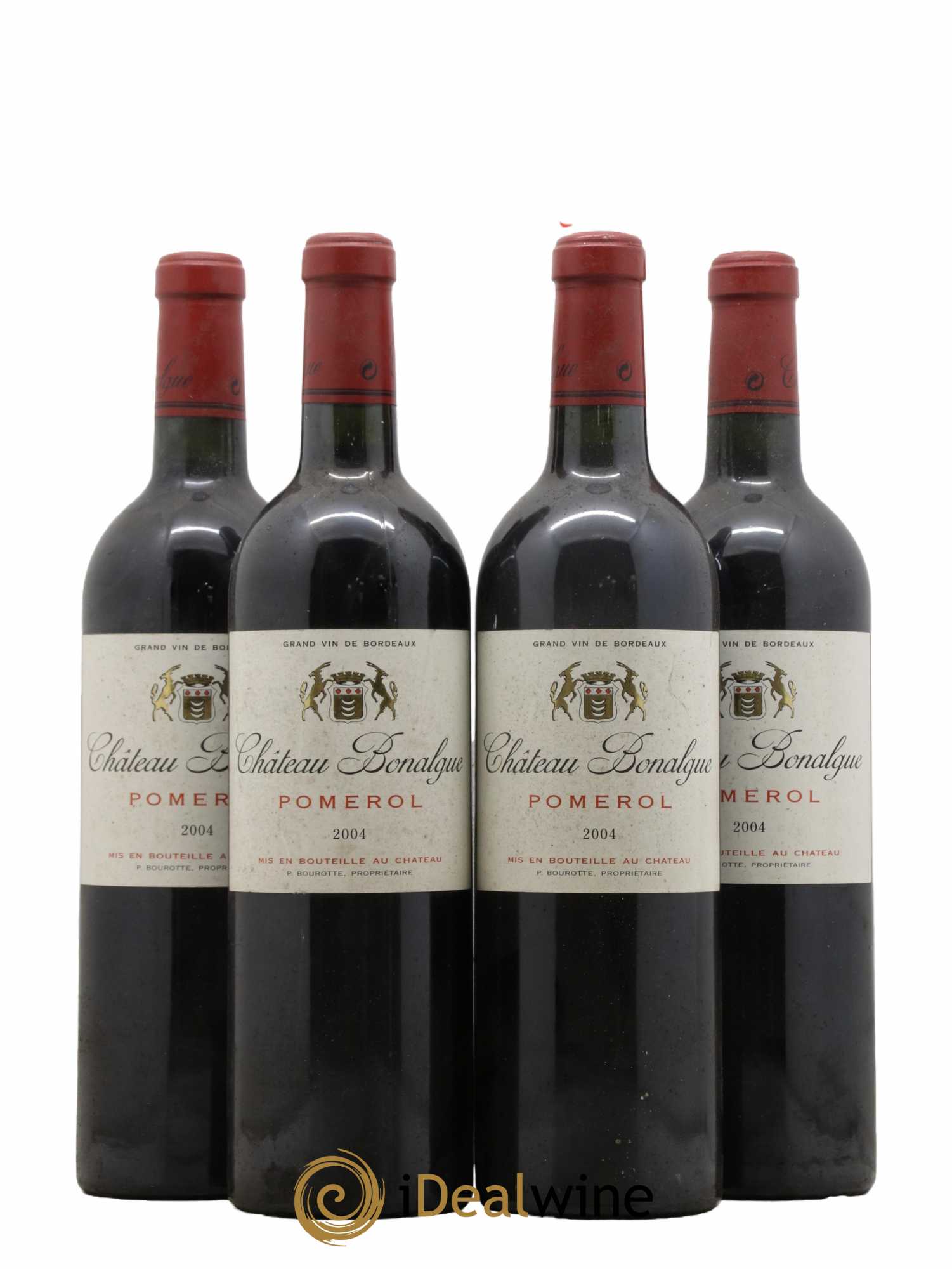 Château Bonalgue 2004 - Lot de 4 bouteilles - 0