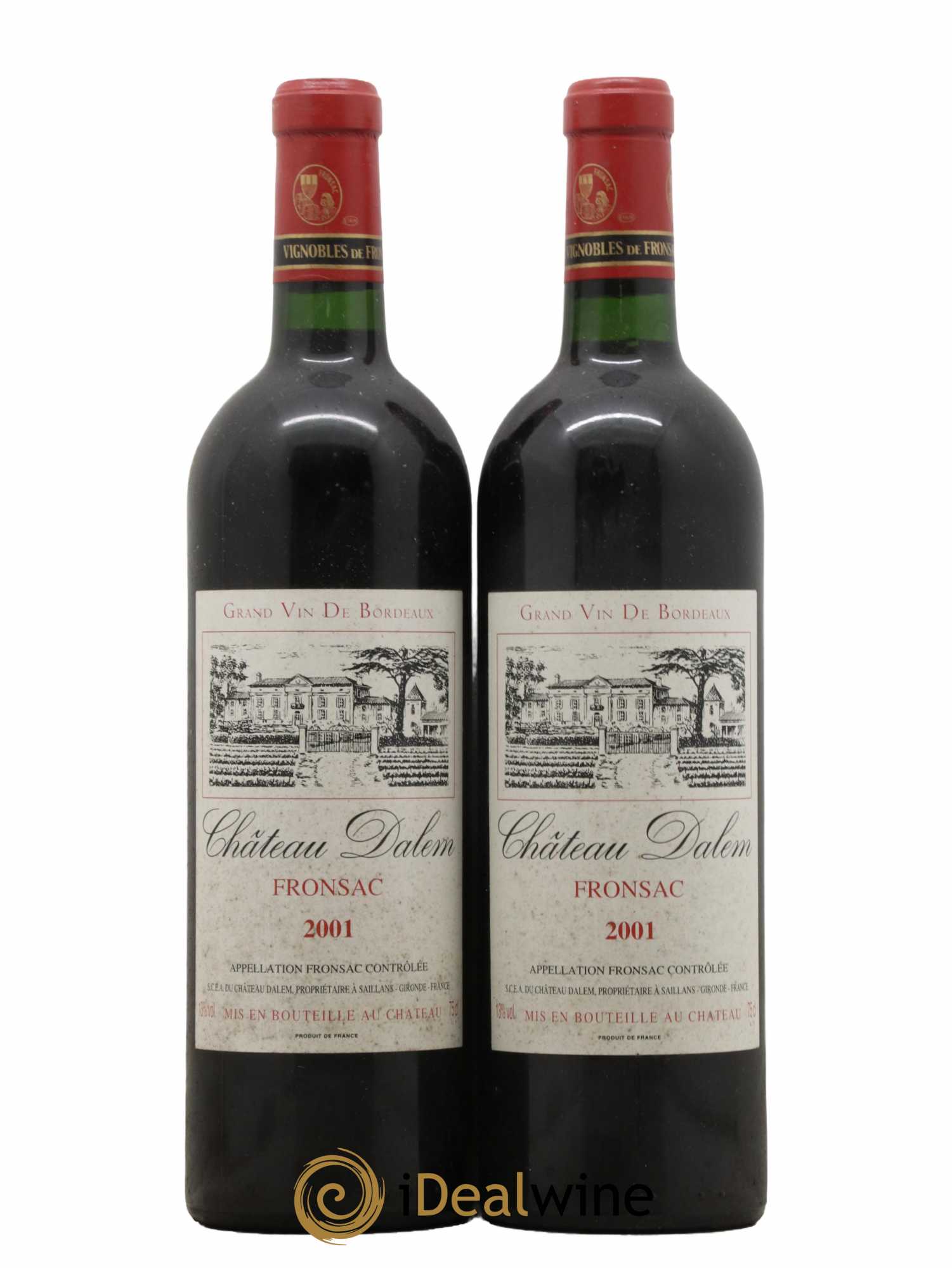 Château Dalem 2001 - Lot de 2 bouteilles - 0