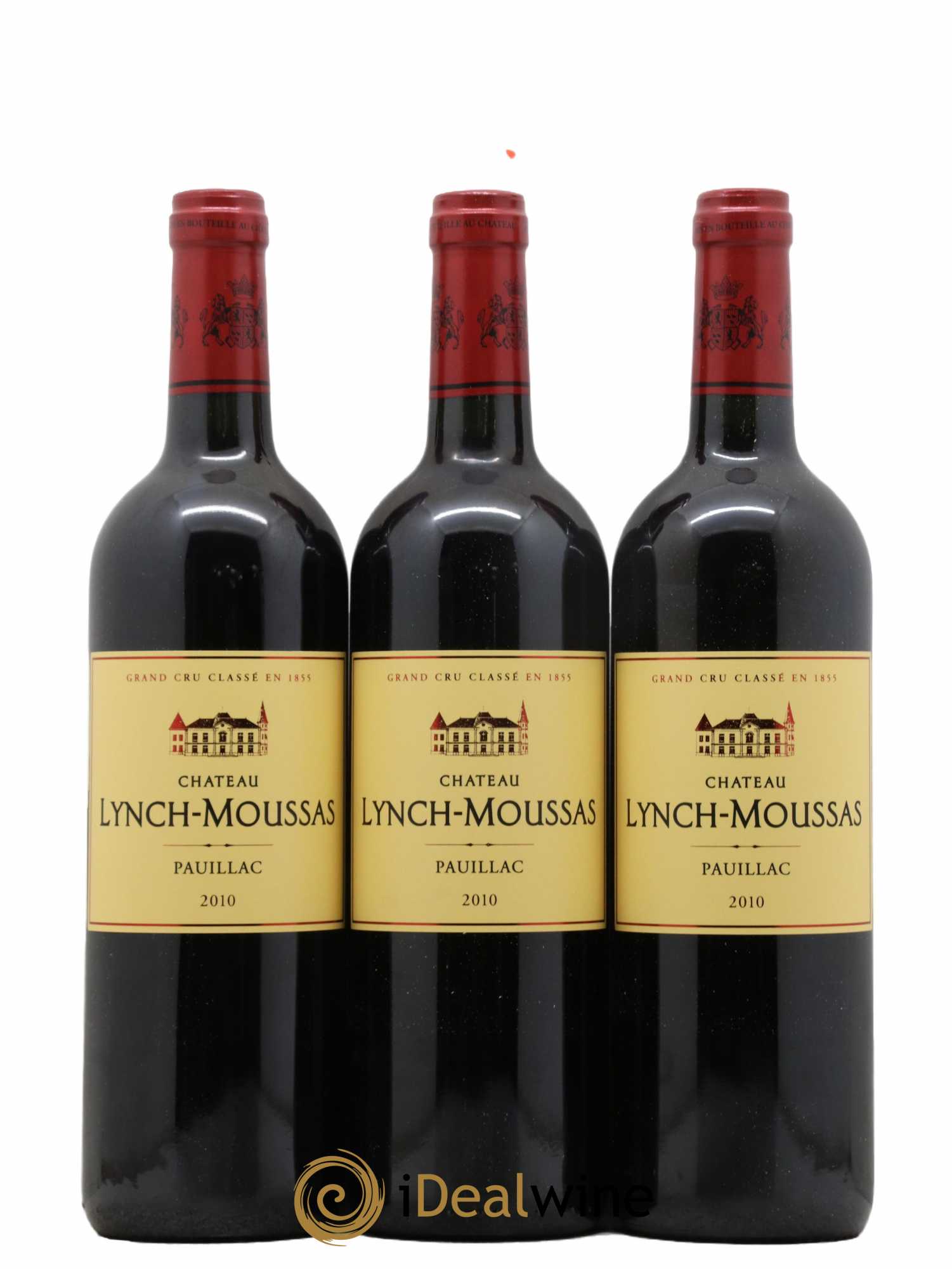 Château Lynch Moussas 5ème Grand Cru Classé 2010 - Lot de 12 bouteilles - 1