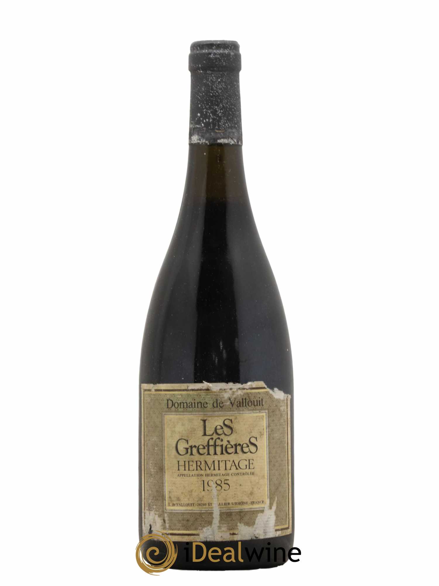 Hermitage Les Greffieres Domaine De Vallouit 1985 - Posten von 1 Flasche - 0